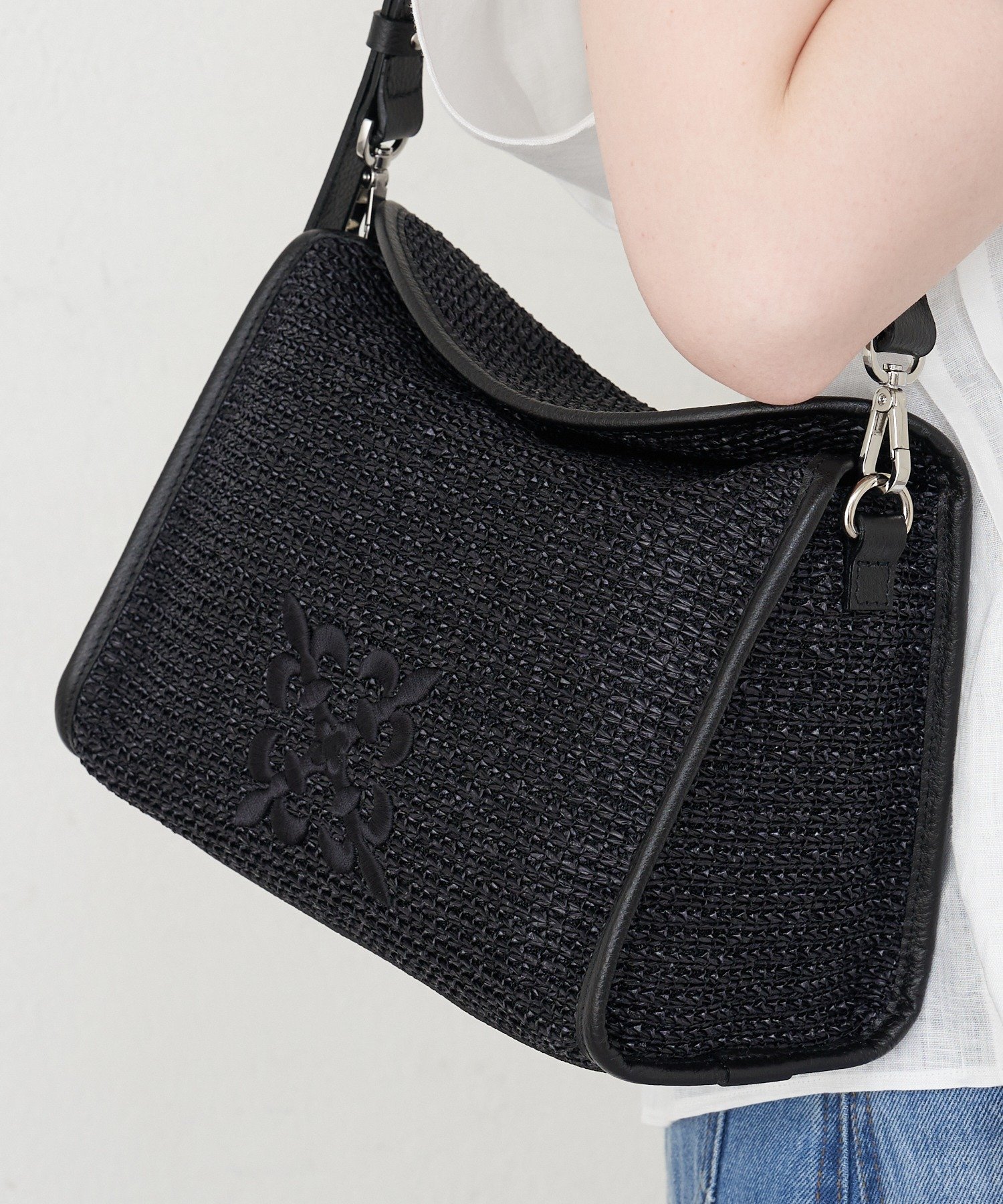 russet(ラシット) ［4/2(木) 0:00予約開始］ナイロンラフィアショルダーバッグ