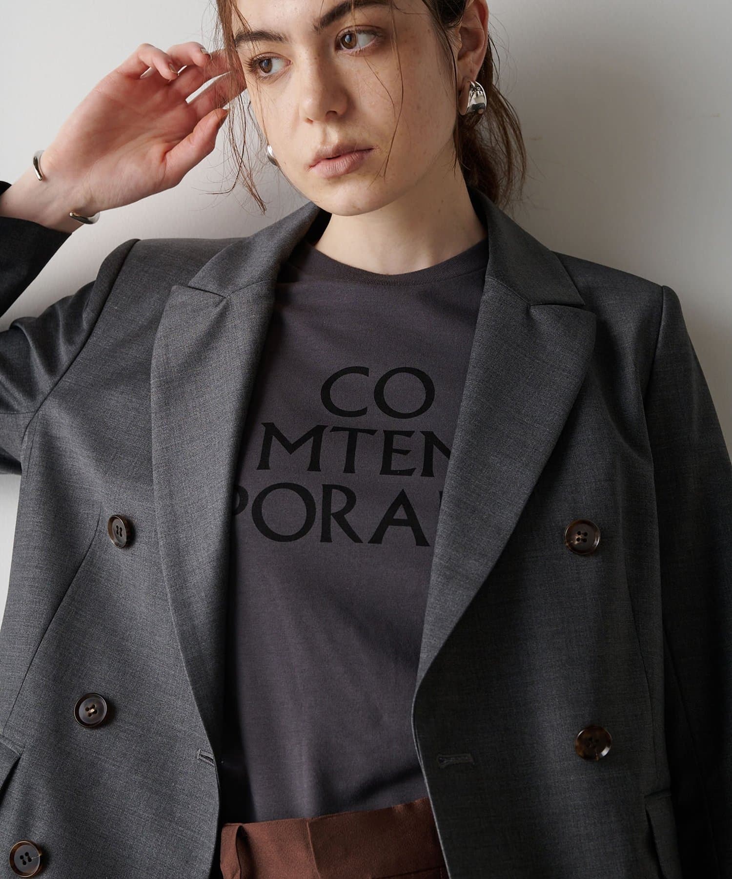 Whim Gazette(ウィム ガゼット) 【Drawing Numbers】ダブルプレーンジャケット