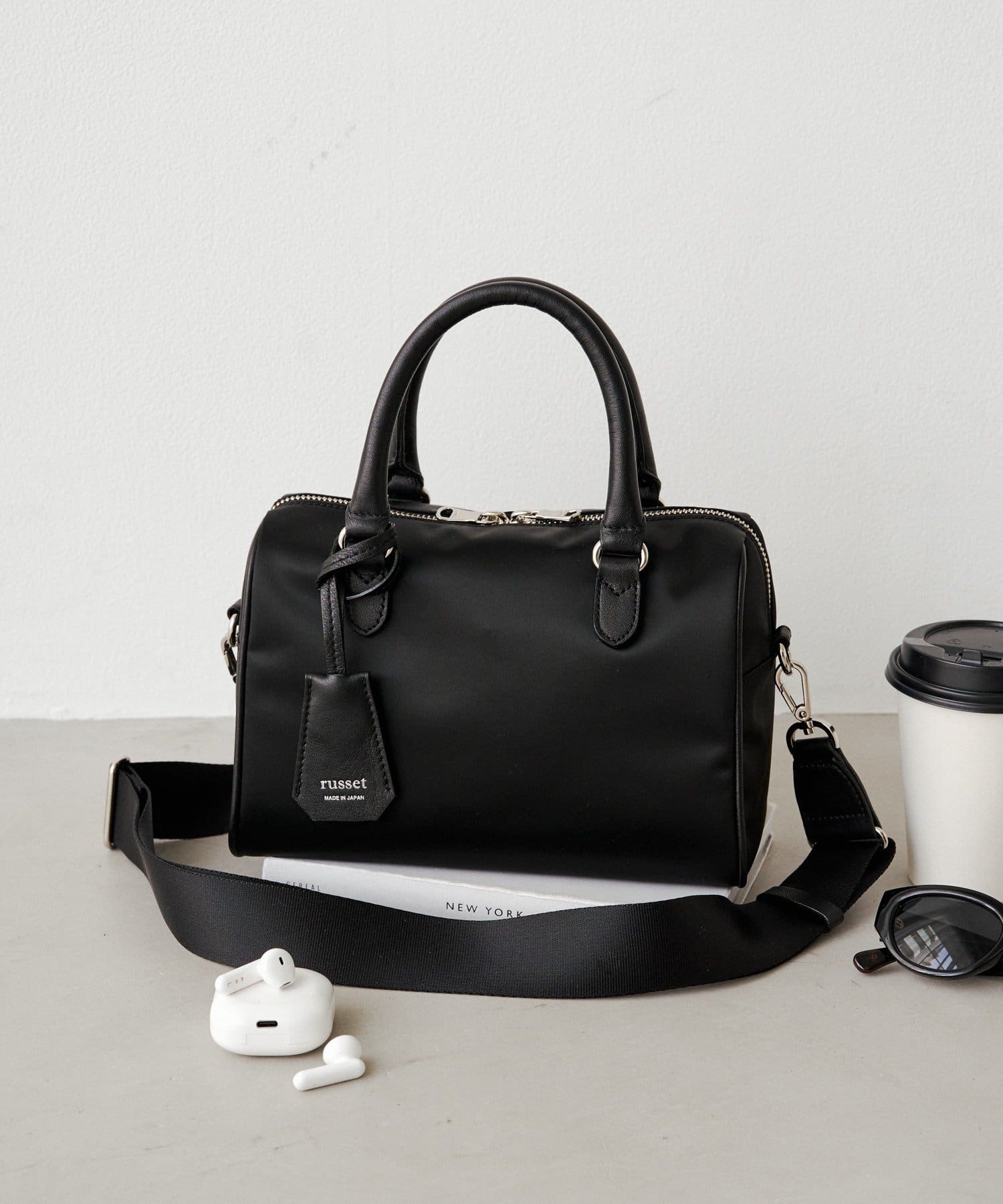 russet(ラシット) ［お気に入り総選挙対象］《WEB限定》クラウズナイロン2WAYミニボストンバッグ