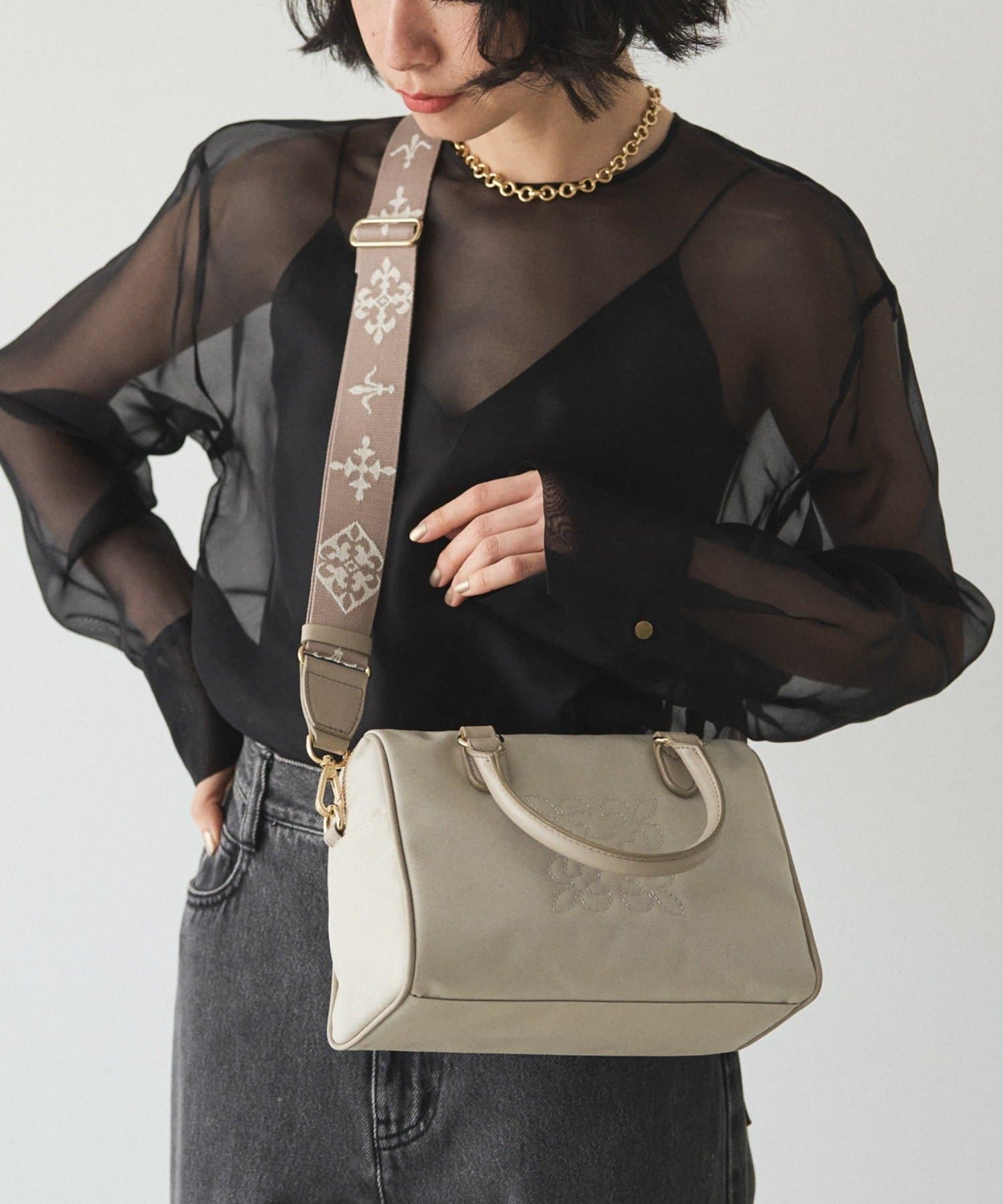 russet(ラシット) ［お気に入り総選挙対象］《WEB限定》コーデュラナイロン2WAYミニボストンバッグ