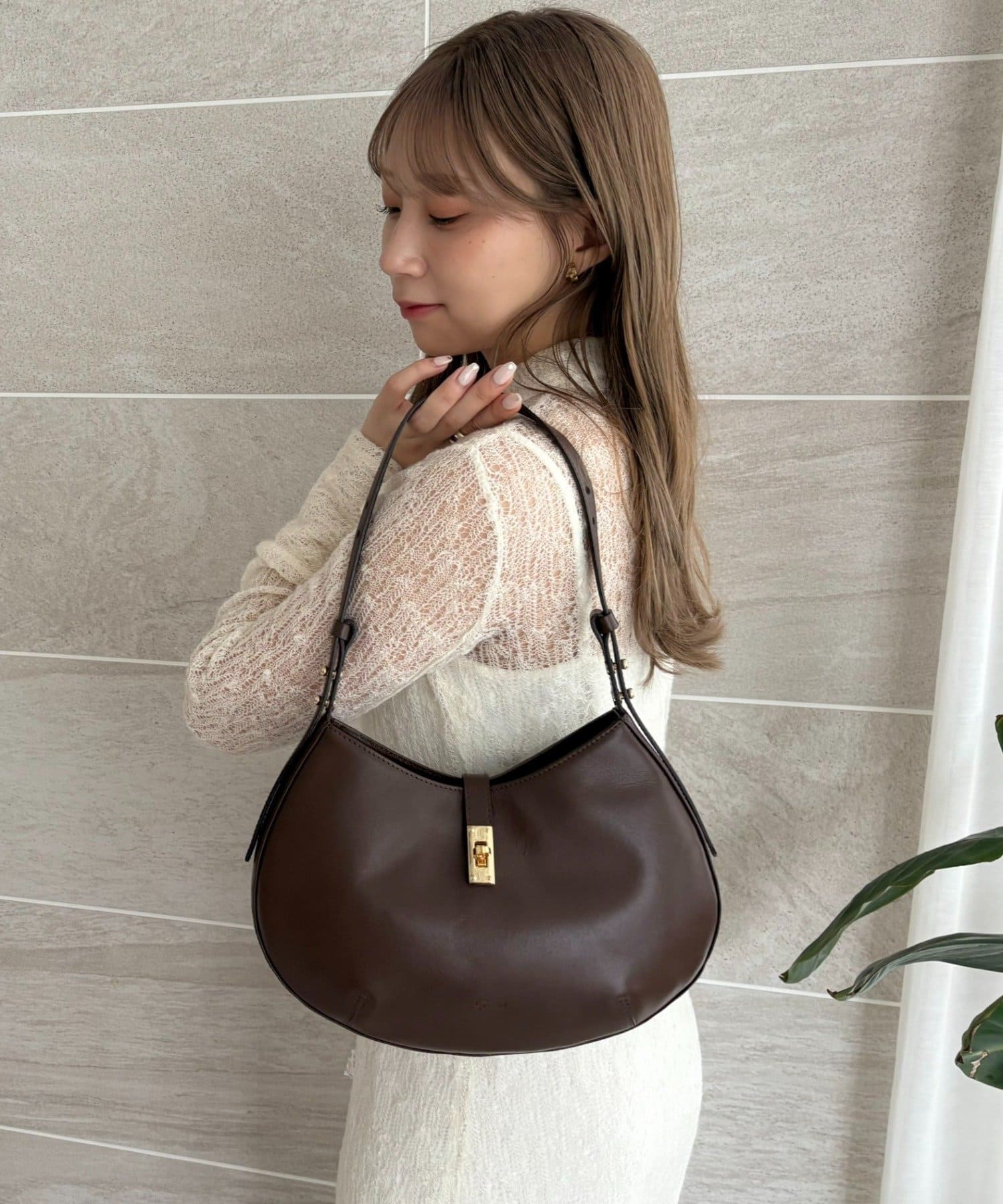 gemeil(ジェムイル) 【MIZUKI企画】ツイストロックバッグ(CE-1704)