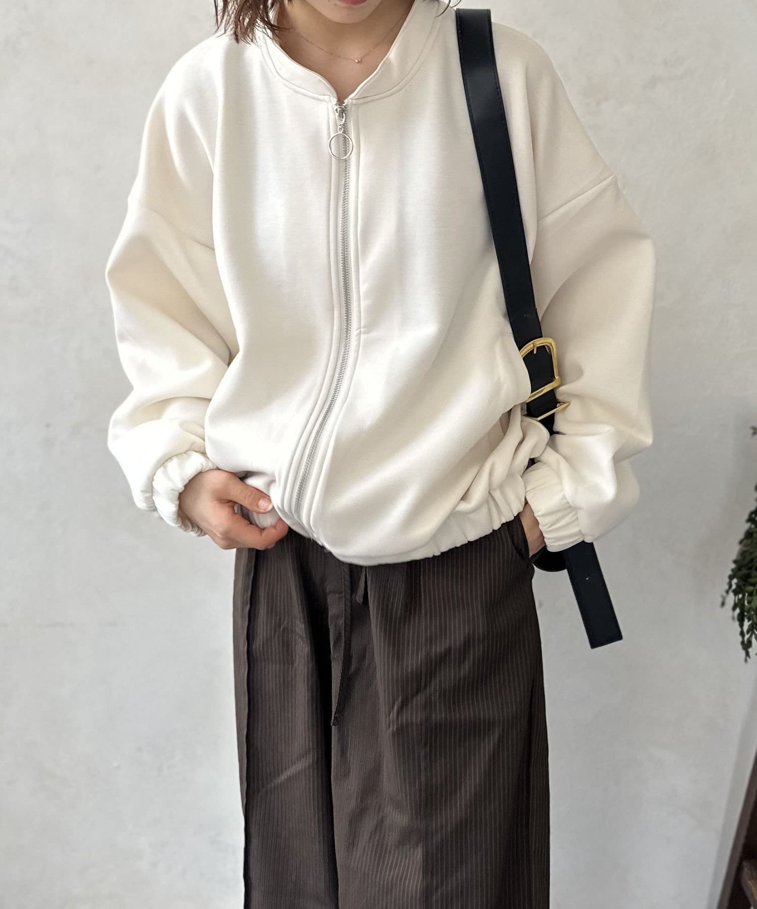 LOCUST(ローカスト) 【体系カバー】ダンボールギャザーブルゾン