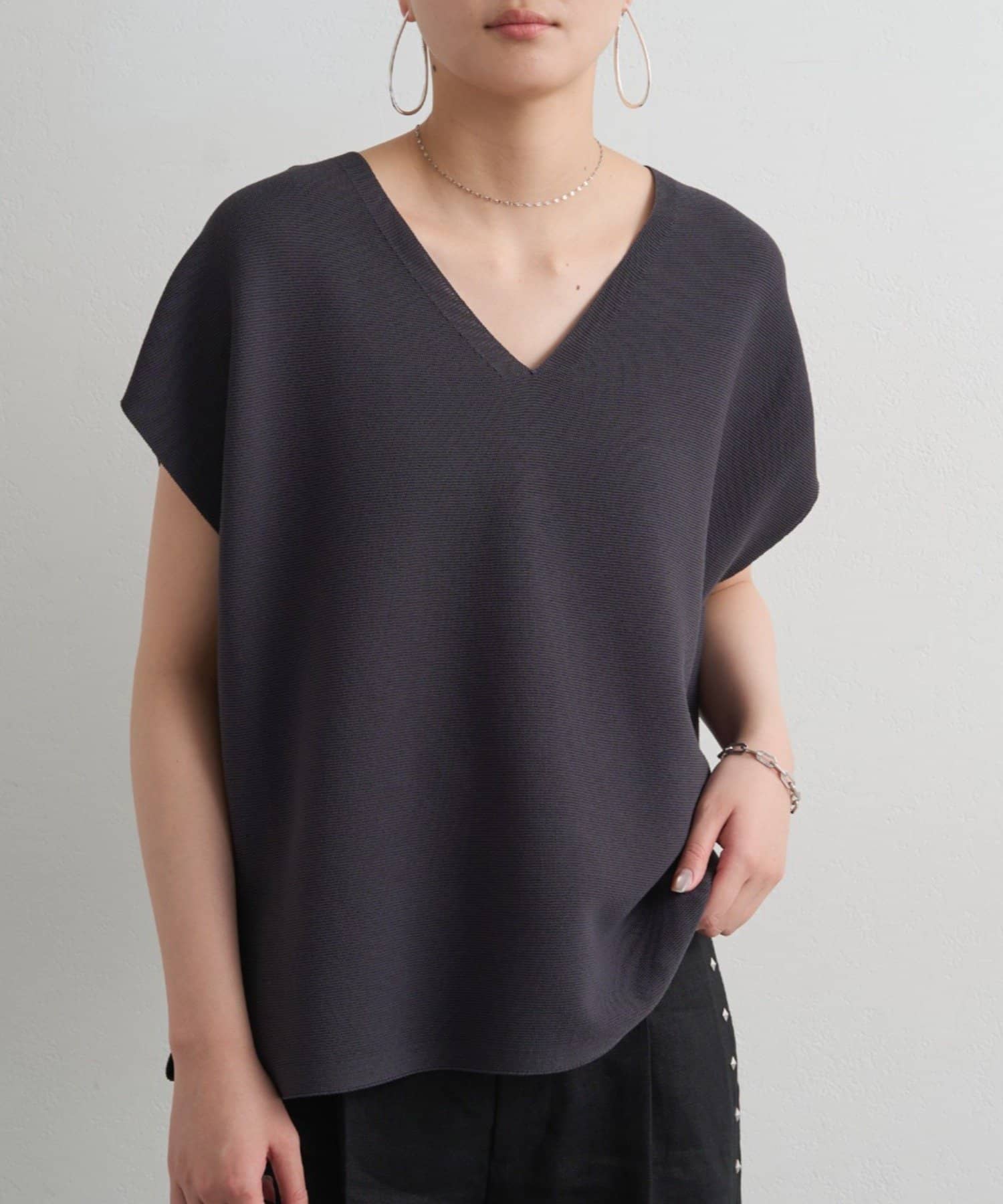 LOUNGEDRESS(ラウンジドレス) ガーターフレンチニット