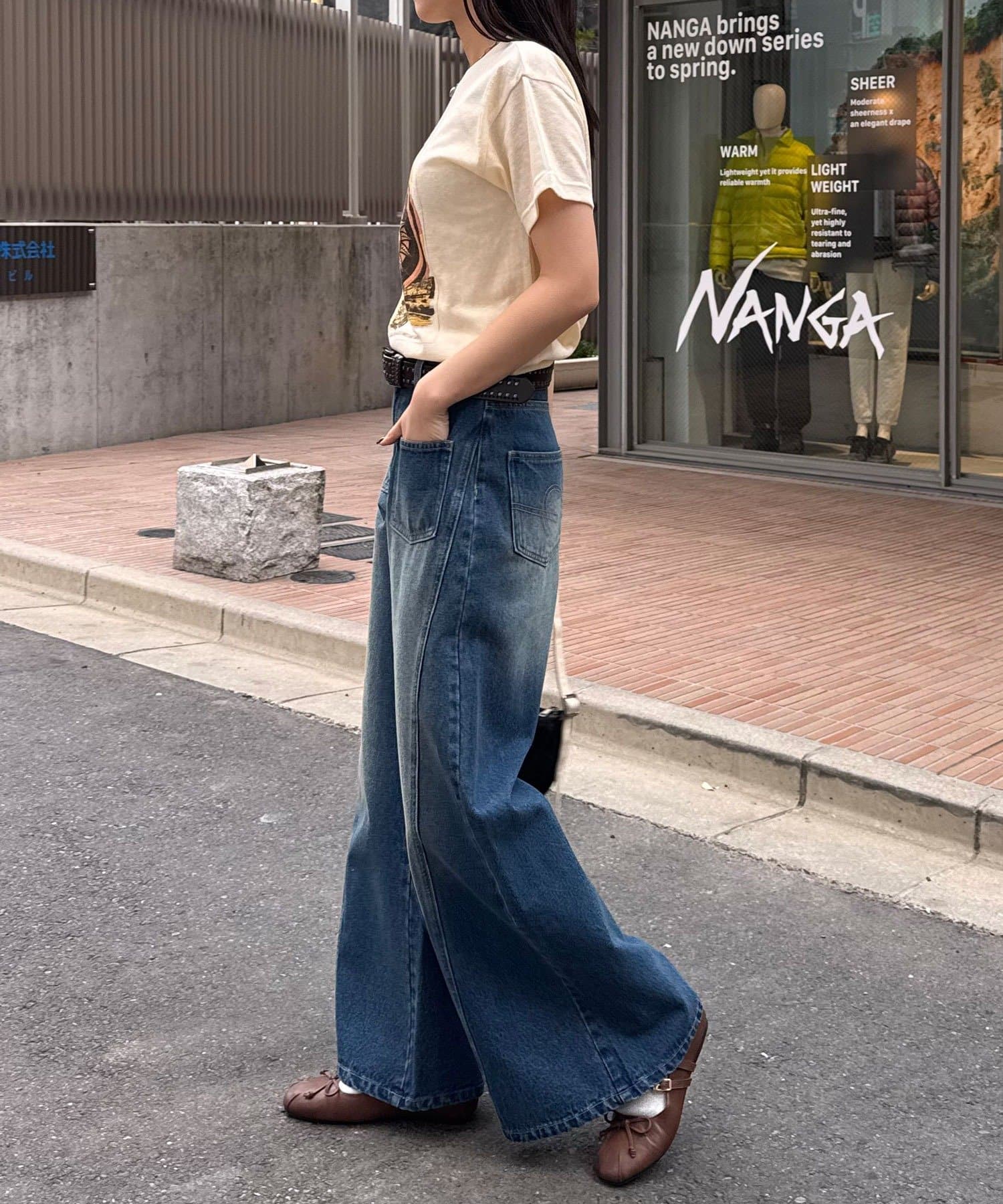 CIAOPANIC(チャオパニック) ヴィンテージライクスラブTee