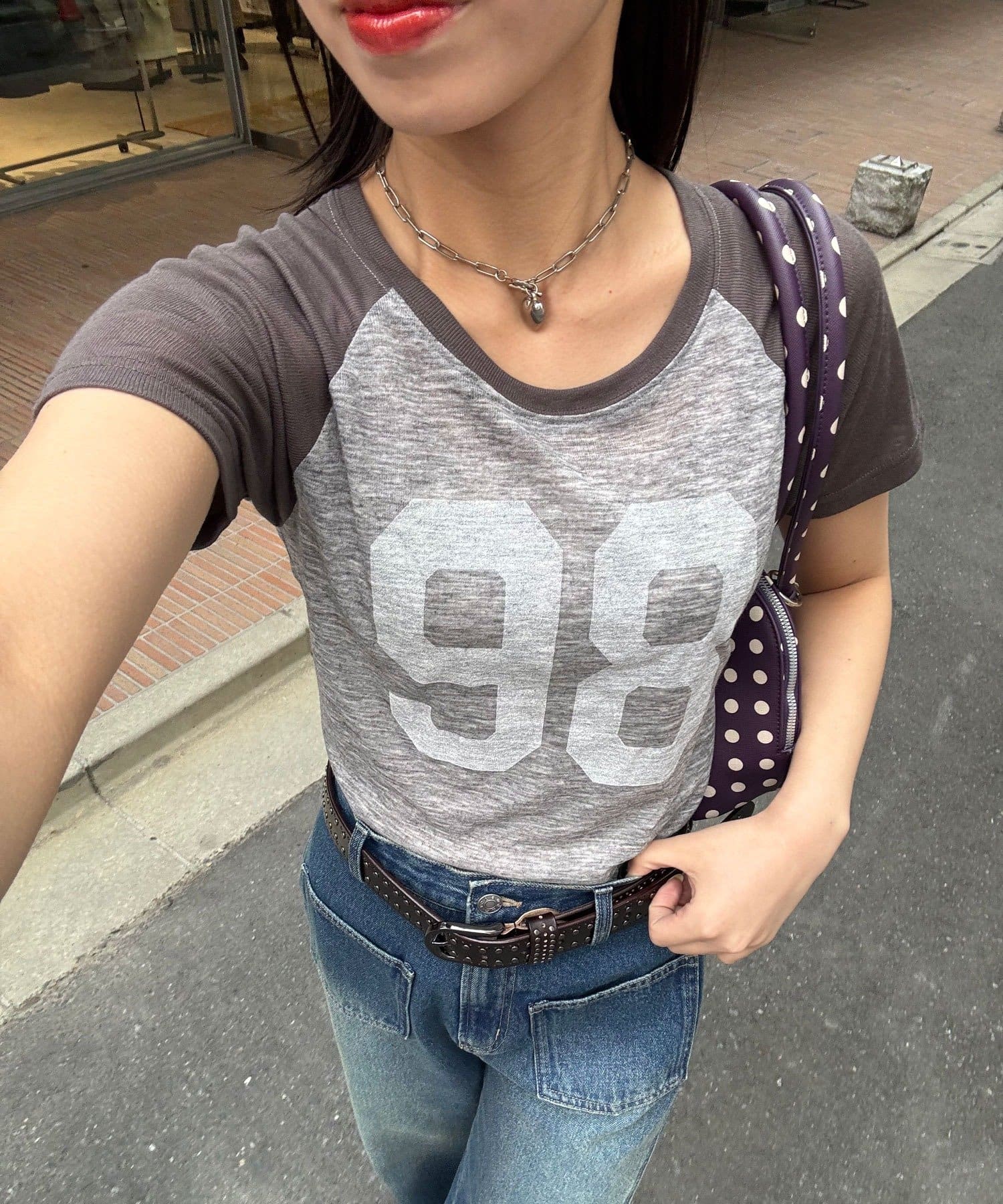 CIAOPANIC(チャオパニック) コンパクトナンバリングシアーラグランTEE