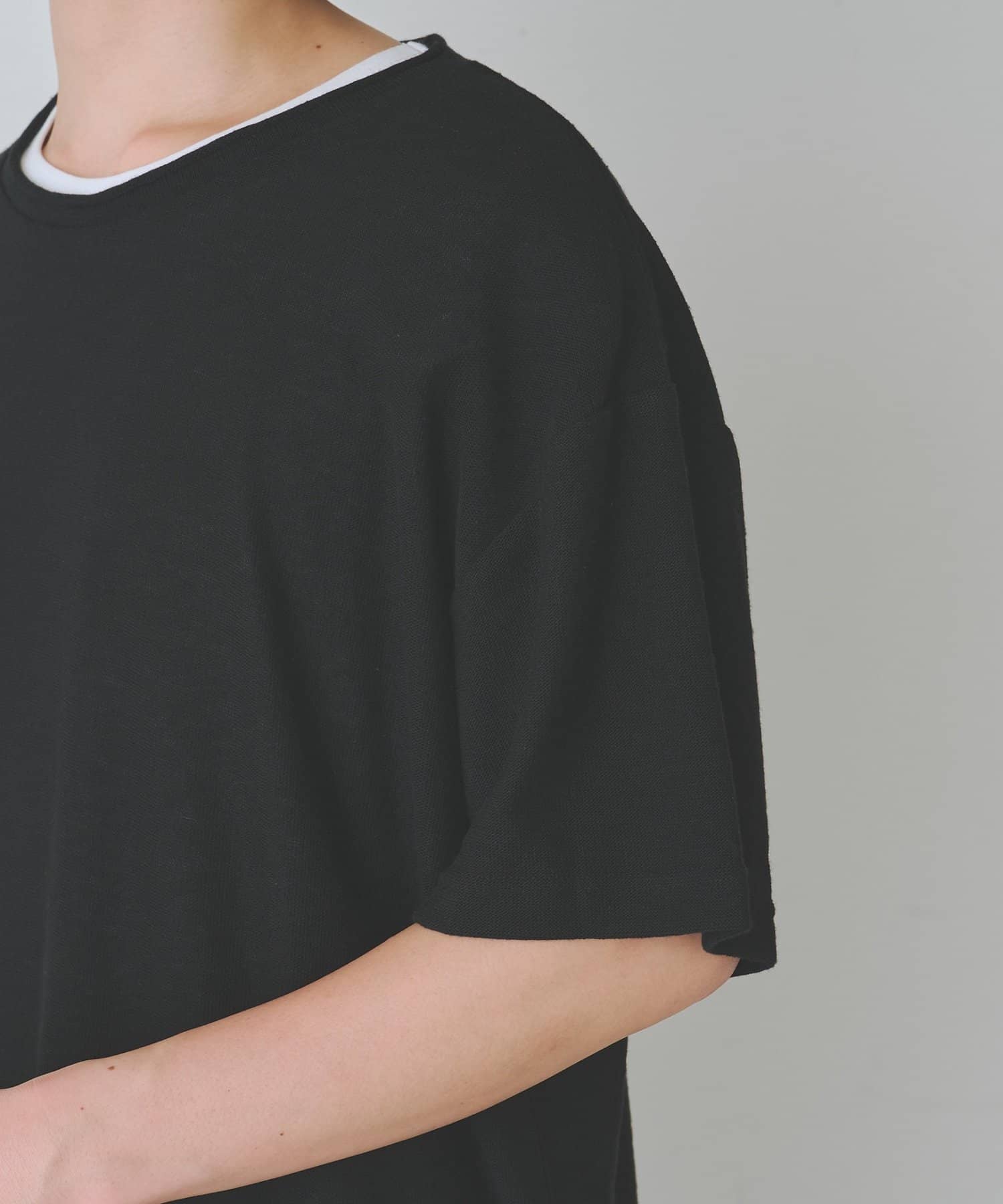 COLONY 2139(コロニー トゥーワンスリーナイン) ニットソーレイヤードセット半袖T