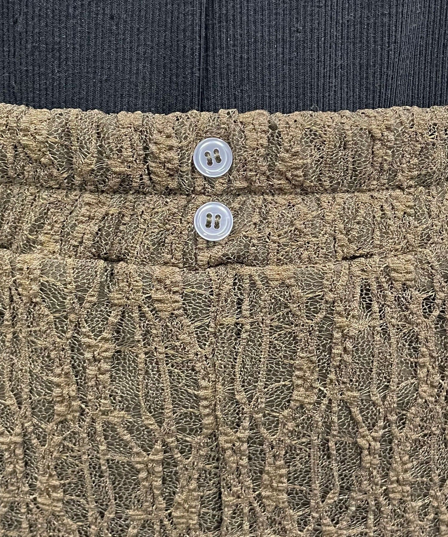 CIAOPANIC(チャオパニック) 裾フリルレースバイカーショーツ