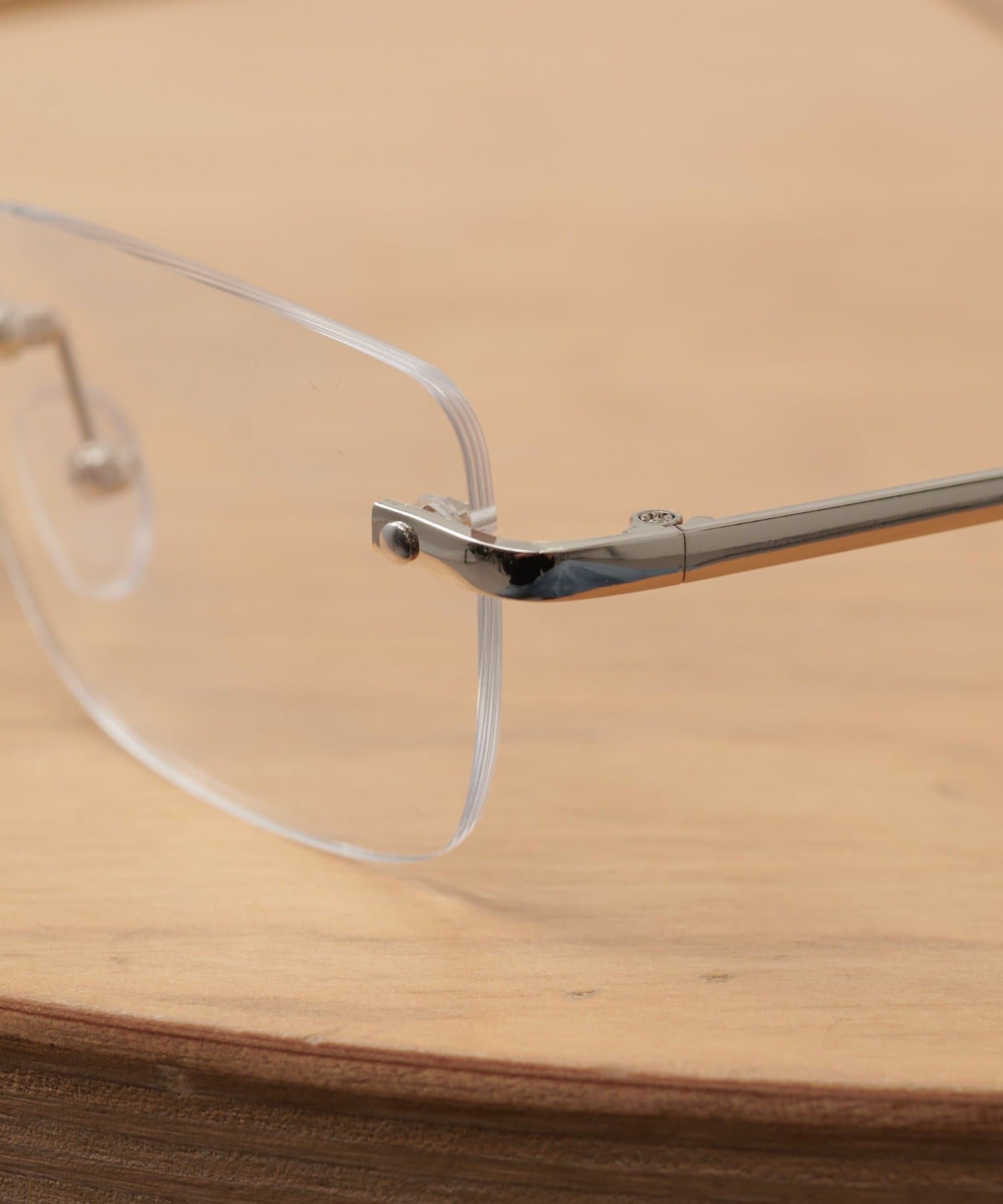 Omekashi(オメカシ) リムレスメガネ