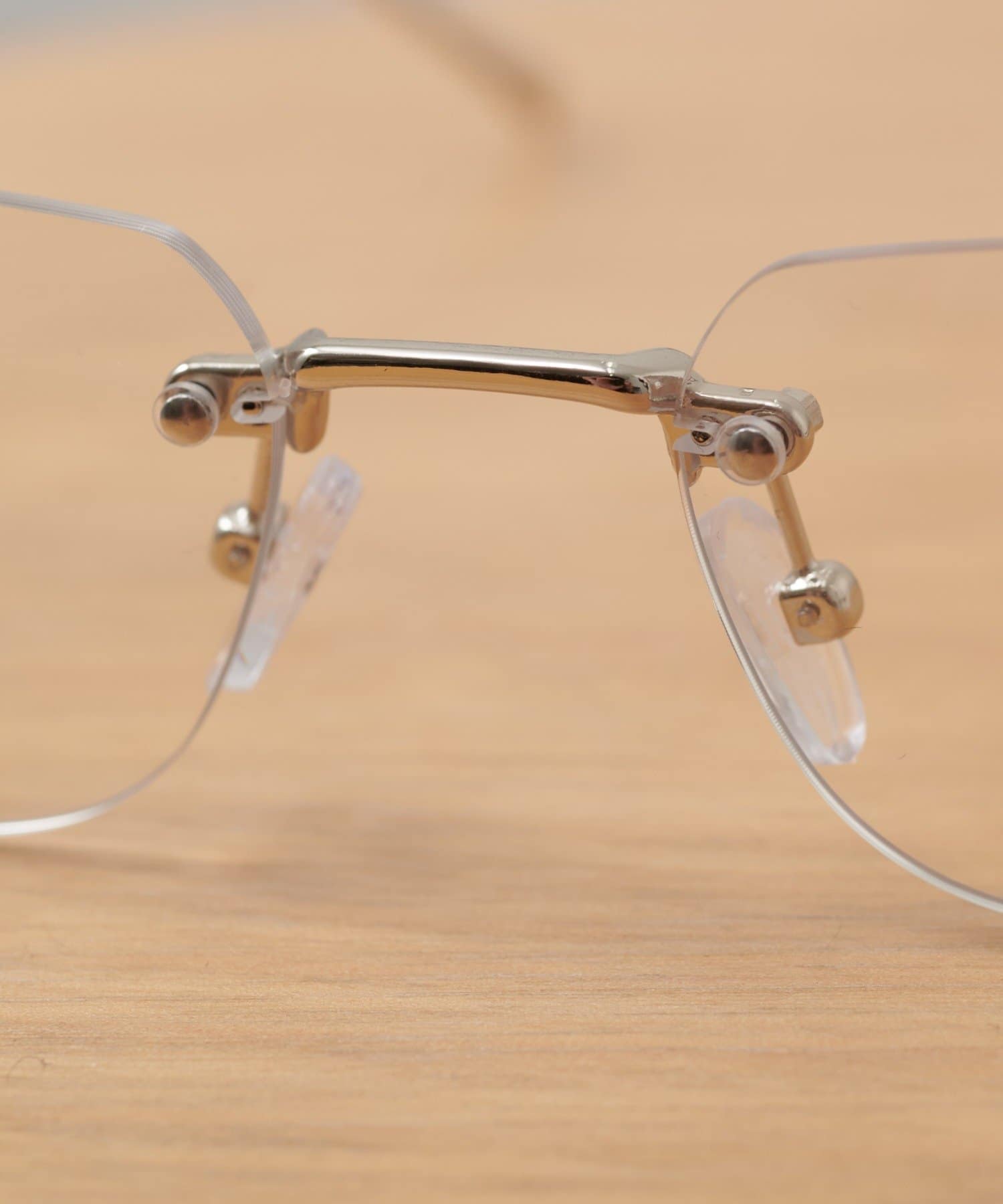 Omekashi(オメカシ) リムレスメガネ