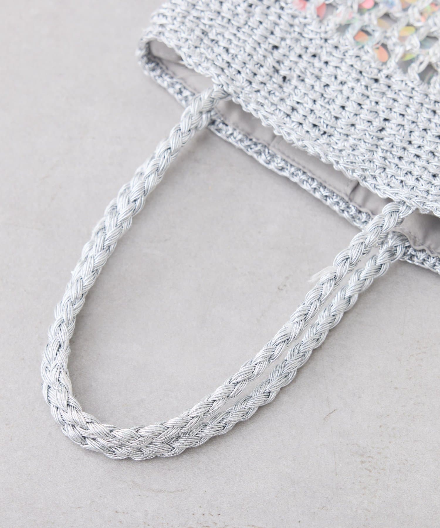 CIAOPANIC TYPY(チャオパニックティピー) :【2WAYで使用可能！】チェーン付き手編みスパンコールBAG