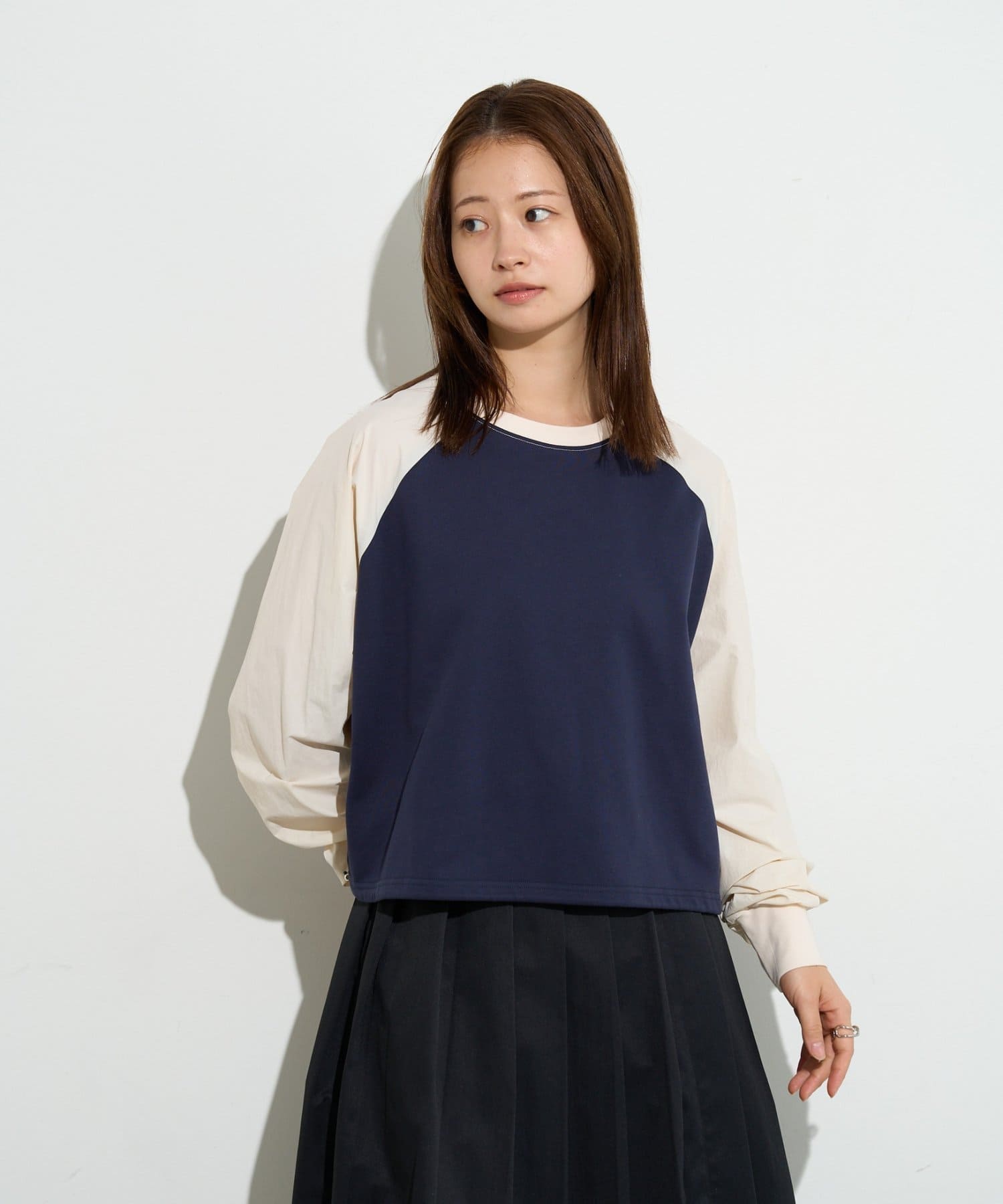 BIRTHDAY BAR(バースデイバー) 【B-DAY STORE】切り替えカットソー　レディス