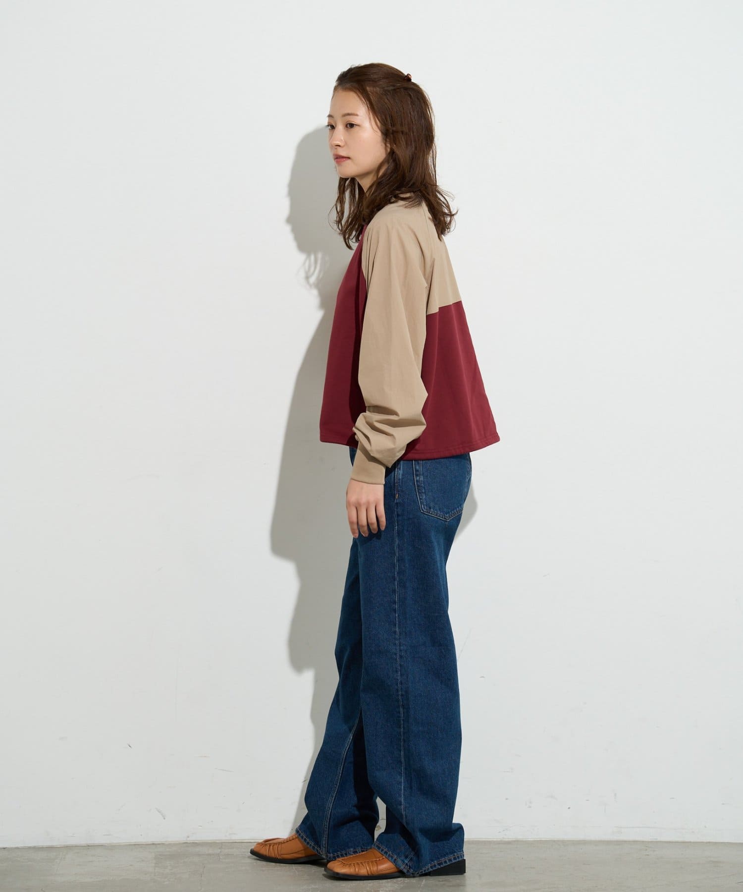 BIRTHDAY BAR(バースデイバー) 【B-DAY STORE】切り替えカットソー　レディス