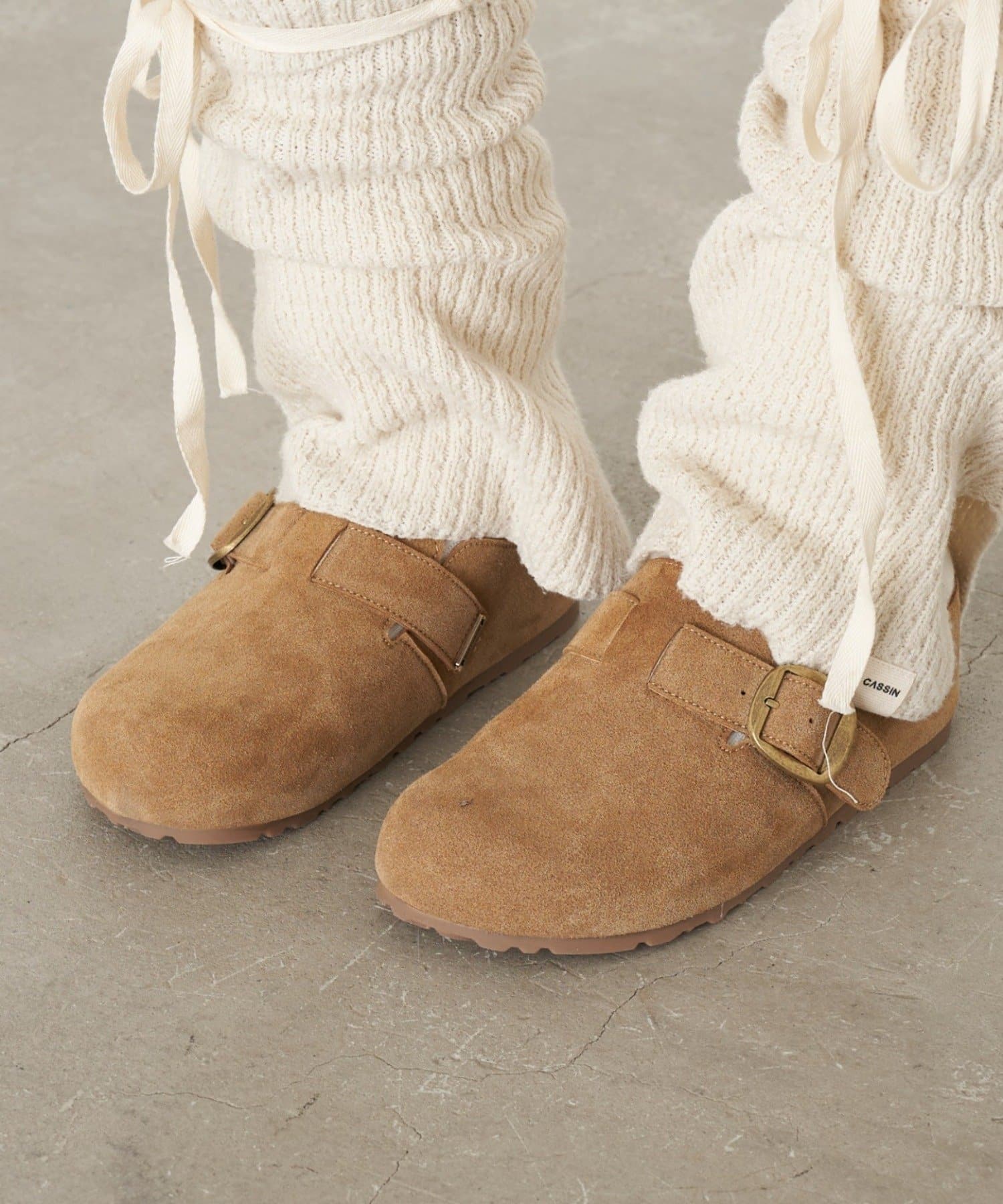 OUTLET(アウトレット) 【RAY CASSIN】厚底スリッポン