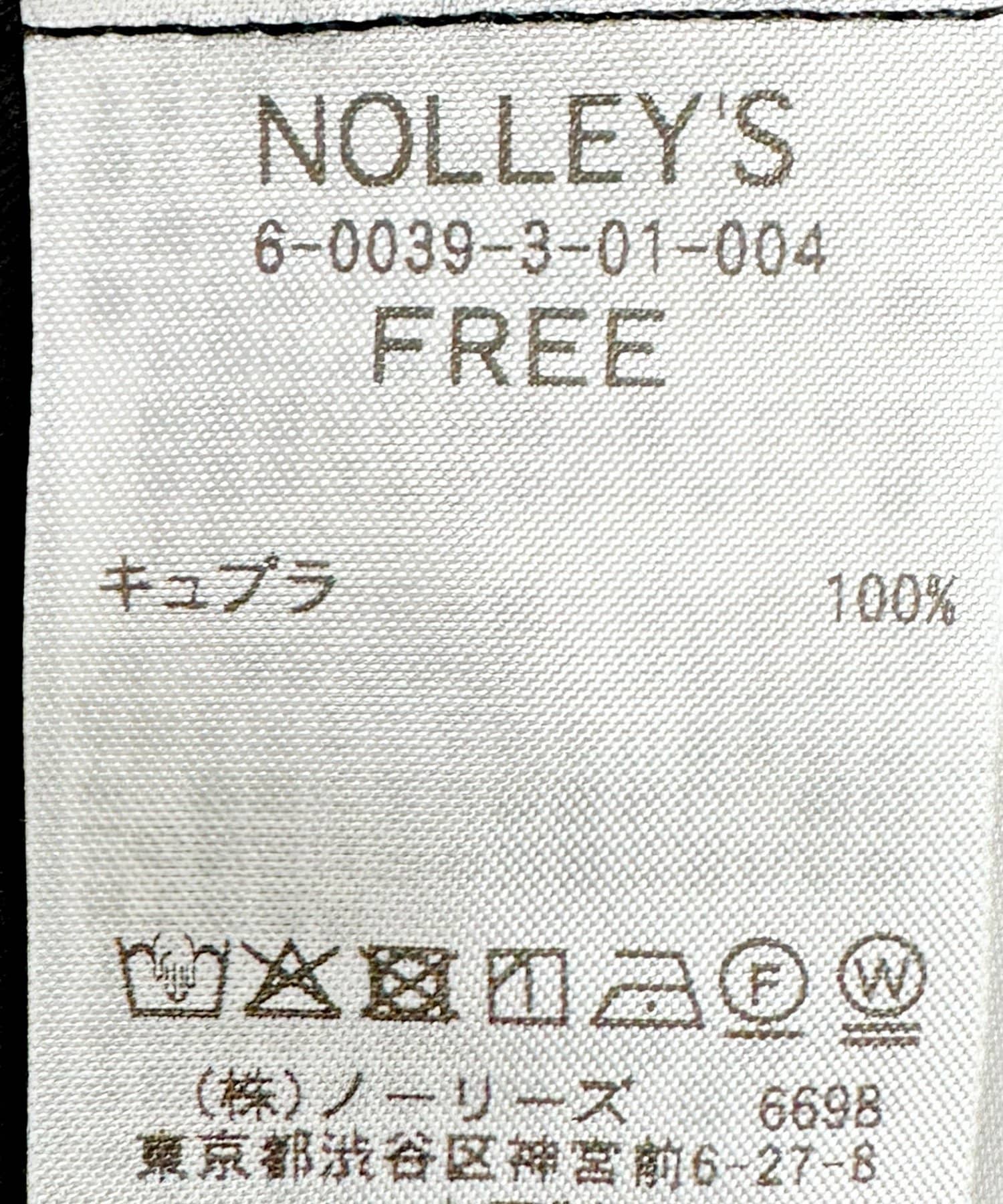 NOLLEY'S(ノーリーズ) 《セットアップ対応》【MAQWEL/マクウェル】ウォッシャブルサテンシャツ