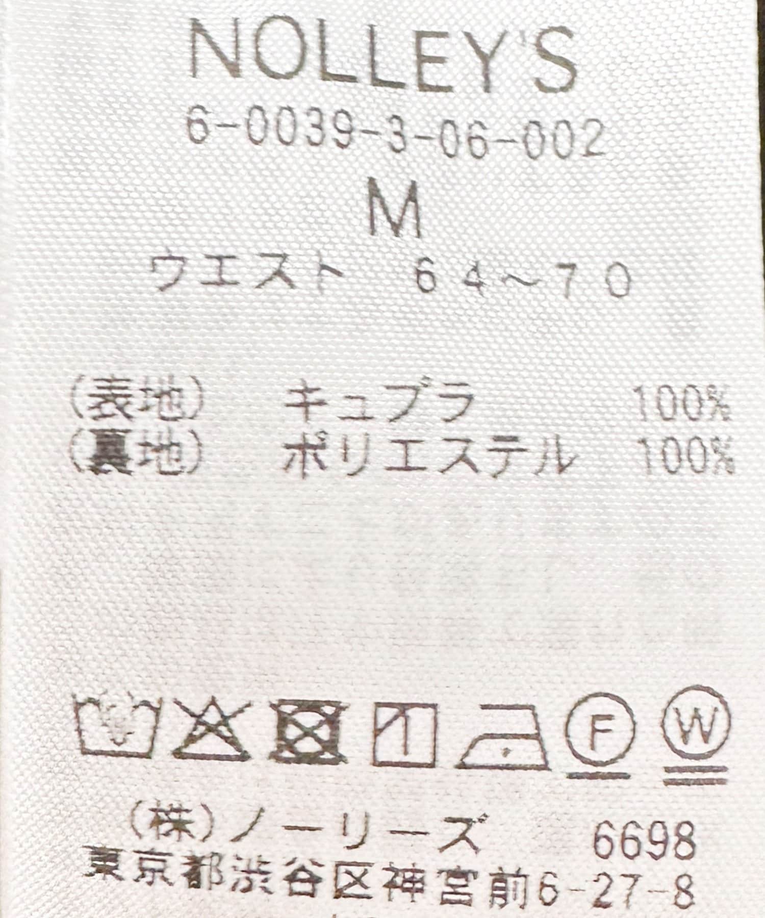 NOLLEY'S(ノーリーズ) 《セットアップ対応》【MAQWEL/マクウェル】ウォッシャブルサテンスカート