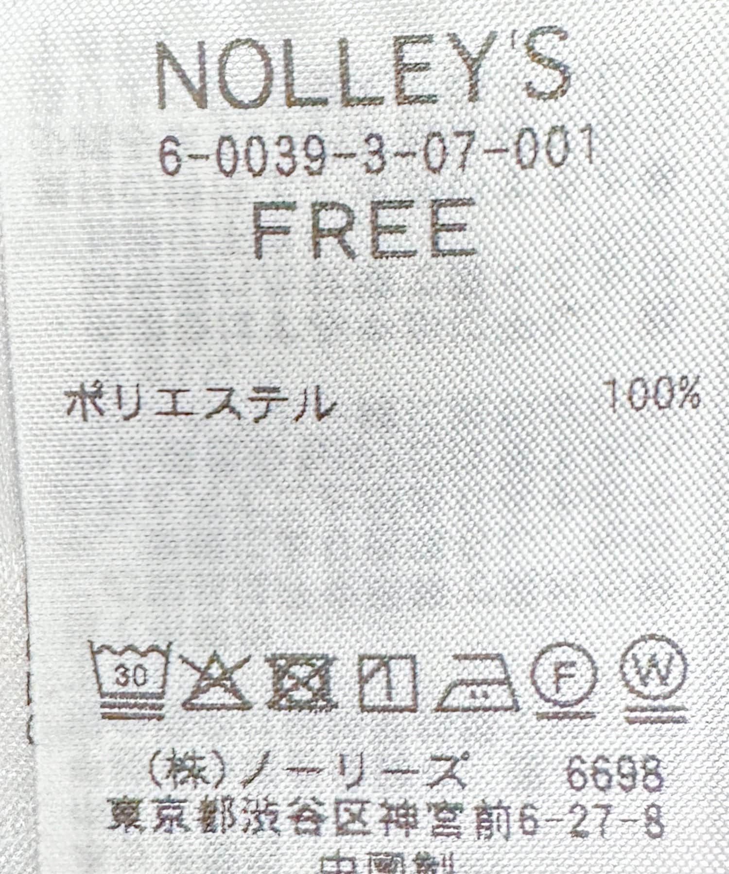 NOLLEY'S(ノーリーズ) 【MAQWEL/マクウェル】ウォッシャブルサテンワンピース