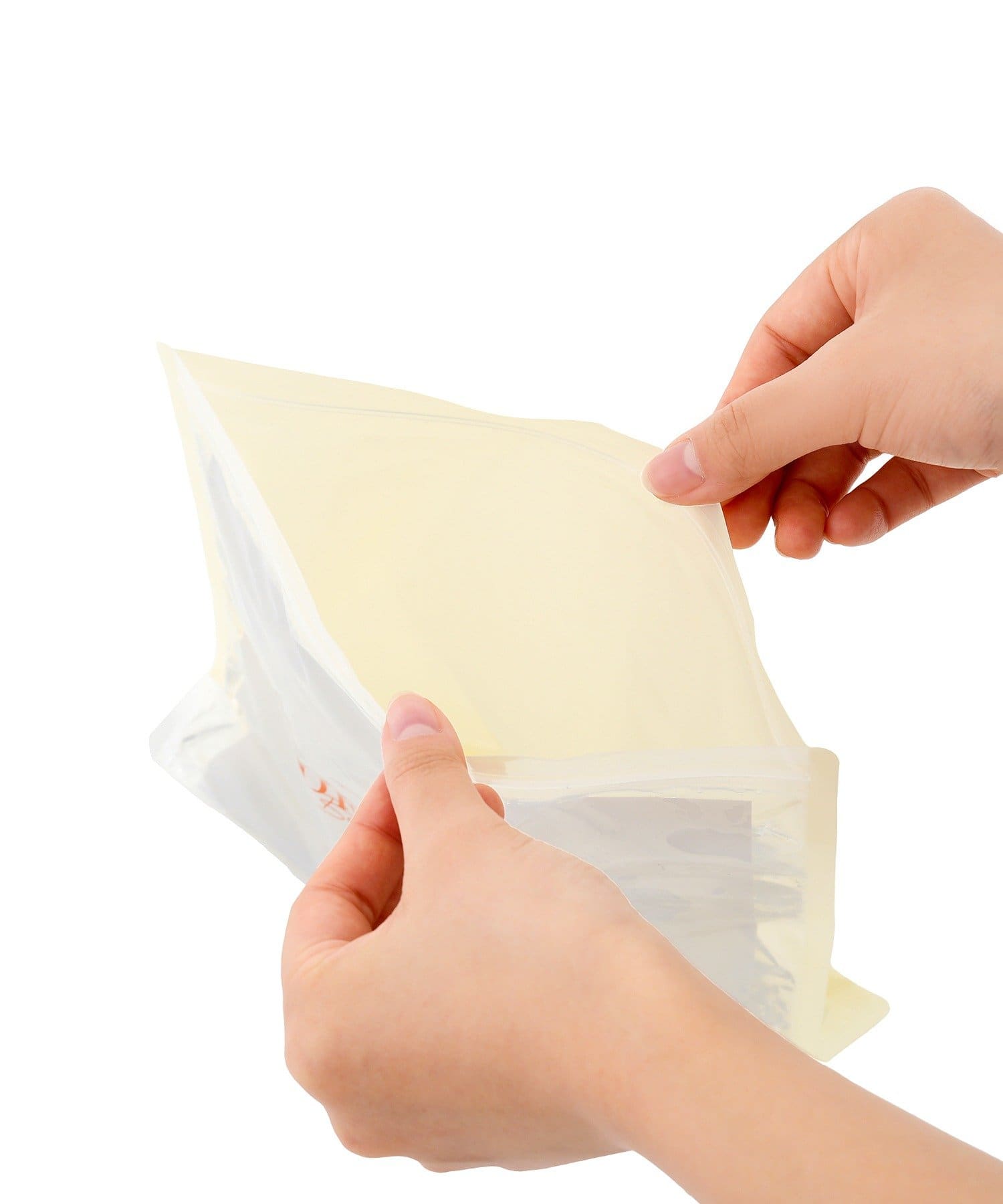 3COINS(スリーコインズ) 保冷ジェル保存袋2個セット：M／SPRING PICNIC