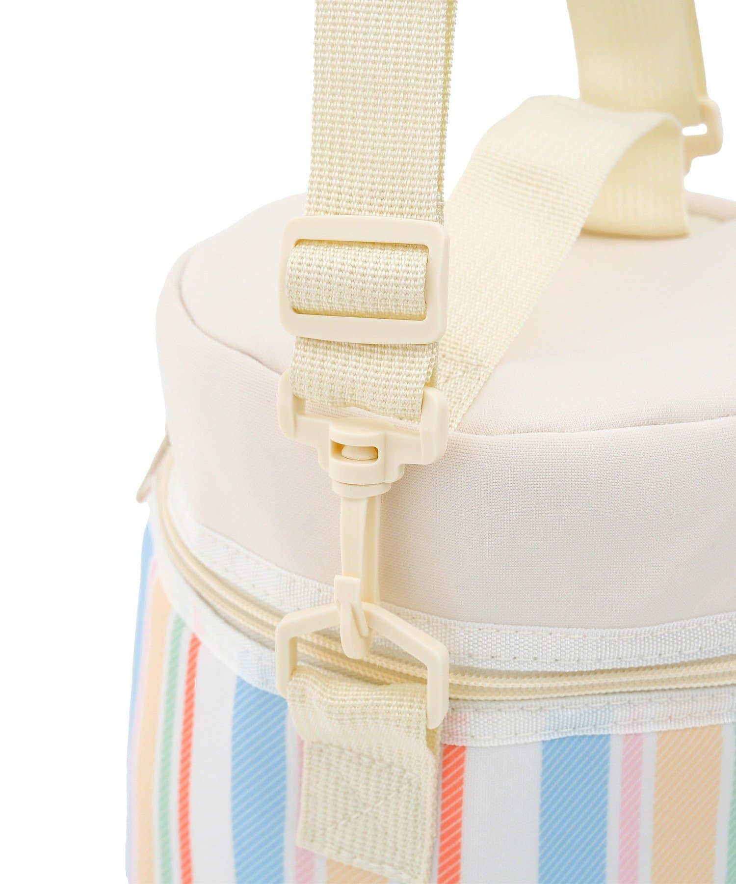 3COINS(スリーコインズ) 保冷ソフトクーラーバッグ：丸／SPRING PICNIC