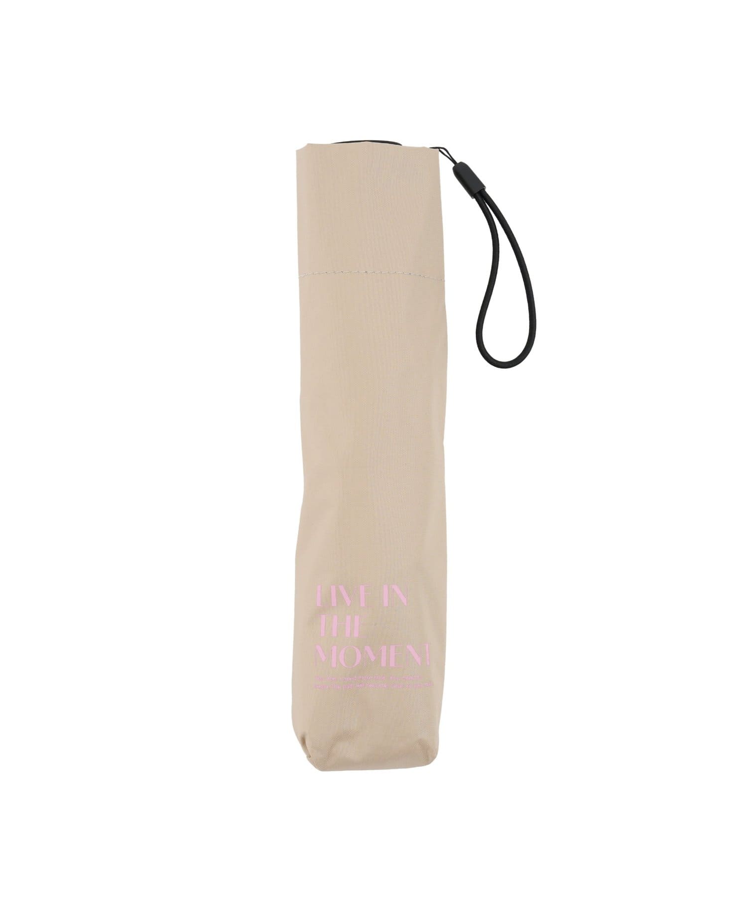 3COINS(スリーコインズ) 《約150g》晴雨兼用折傘軽量ロゴ