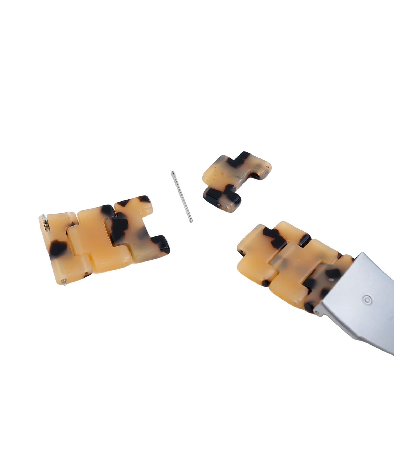 3COINS(スリーコインズ) レジン製ウォッチベルト調整器具