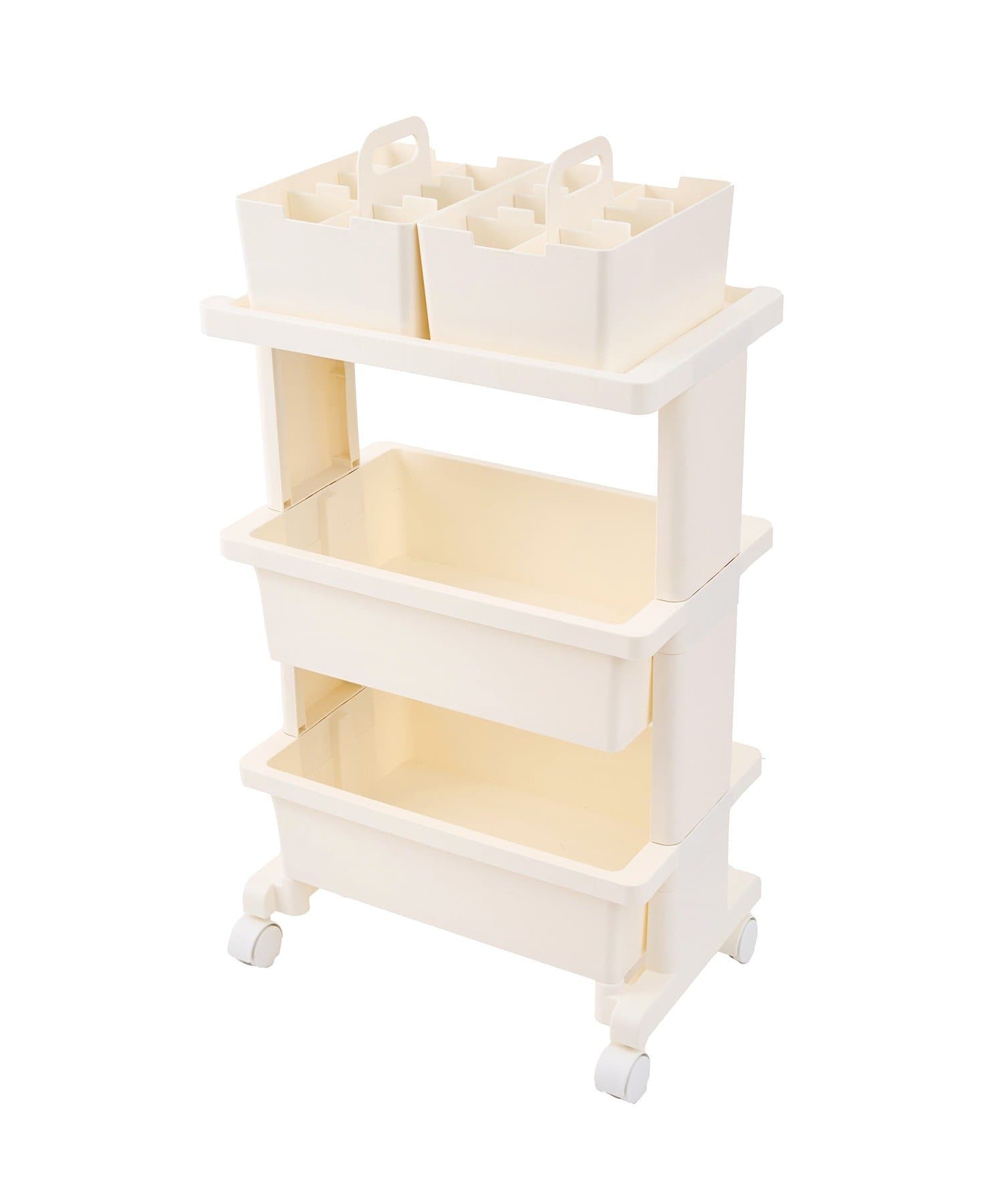 3COINS(スリーコインズ) テーブルワゴンミニ