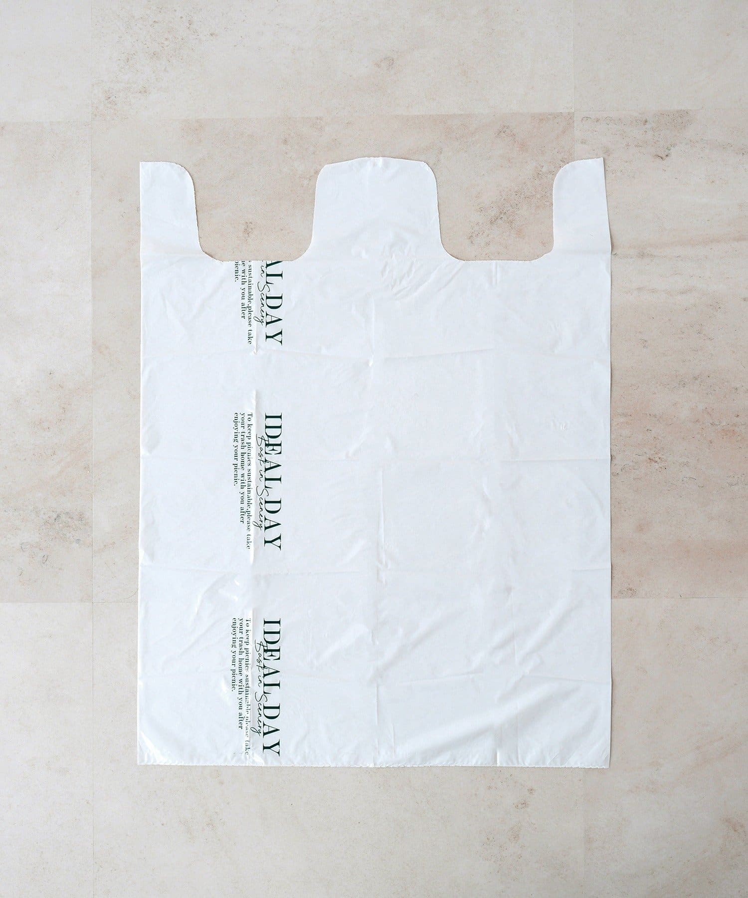 3COINS(スリーコインズ) レジャー用ロールポリ袋／SPRING PICNIC