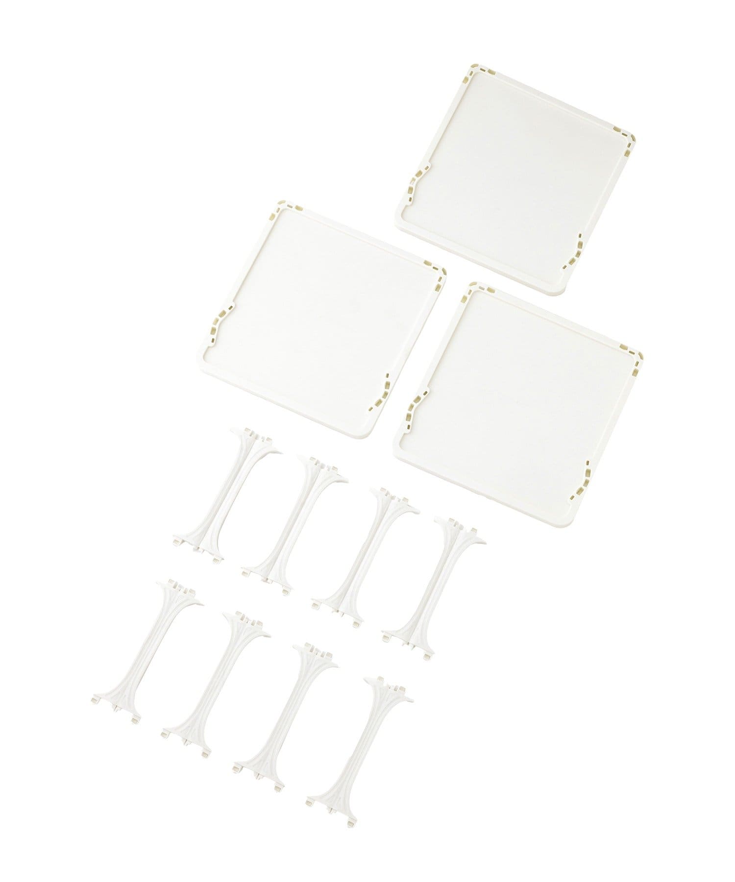 3COINS(スリーコインズ) スタッキングシューズ収納棚