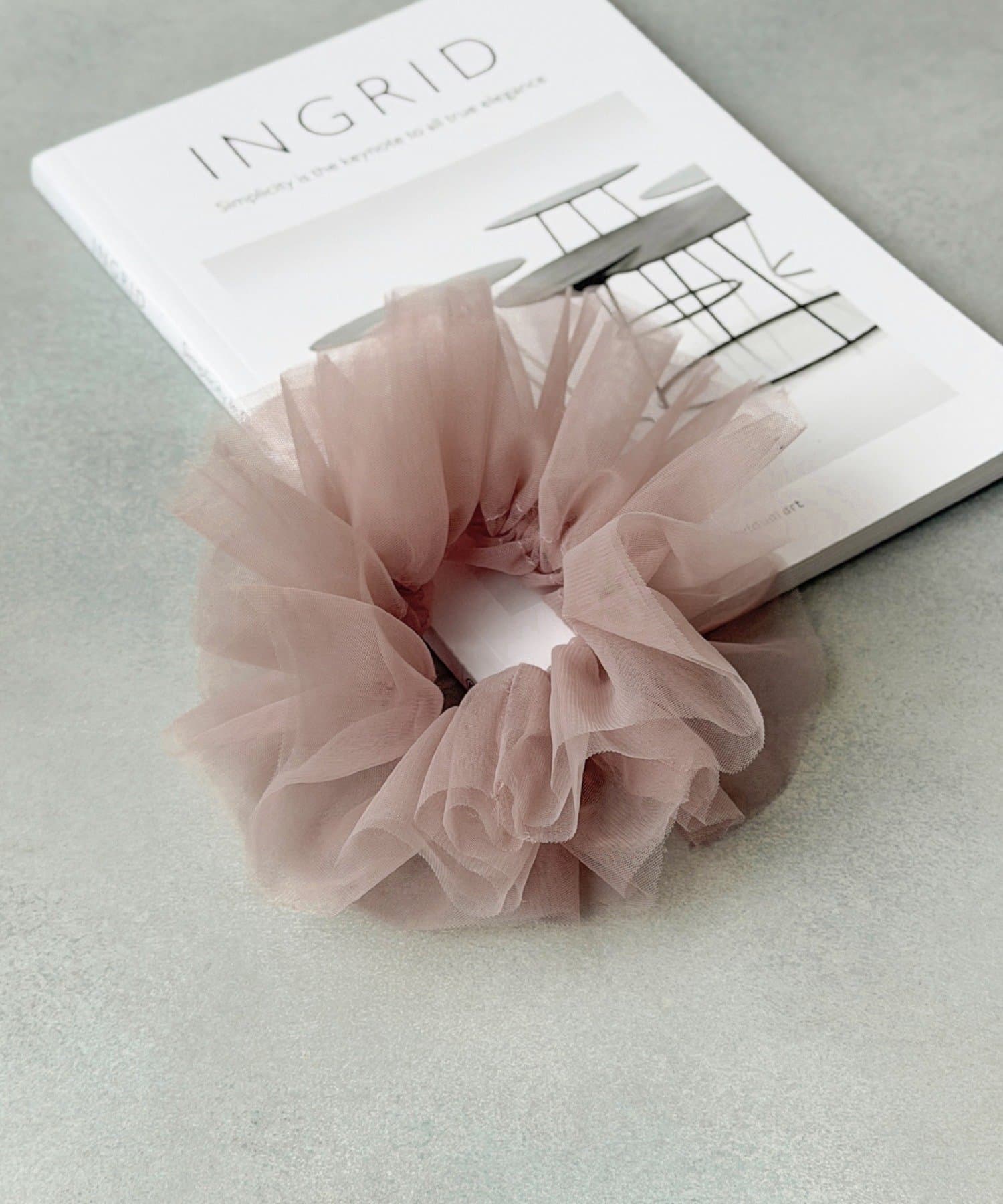 3COINS(スリーコインズ) チュールシュシュ