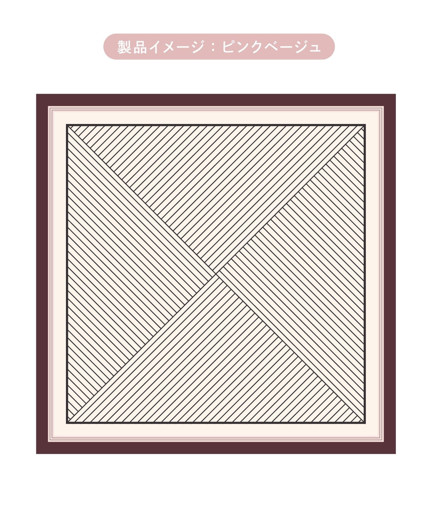 3COINS(スリーコインズ) 大判スカーフ：60×60cm