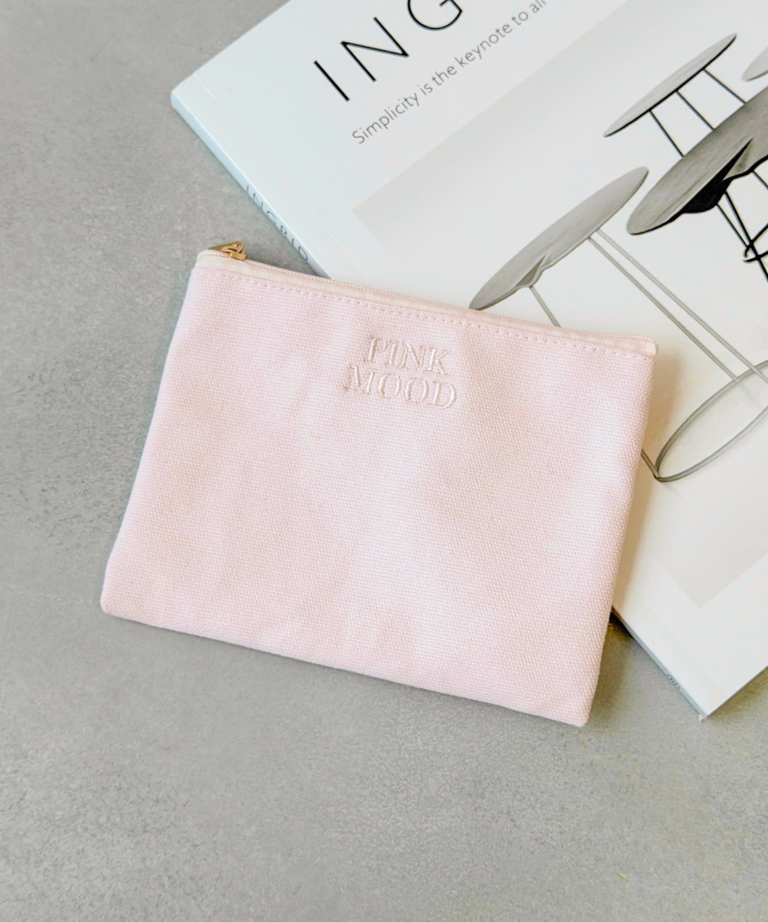 3COINS(スリーコインズ) キャンバスポーチ