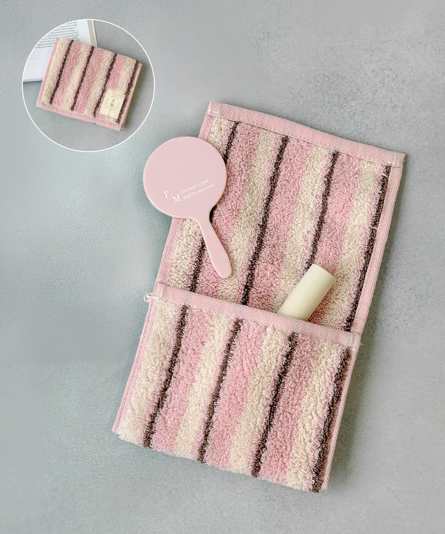 3COINS(スリーコインズ) タオルポーチ