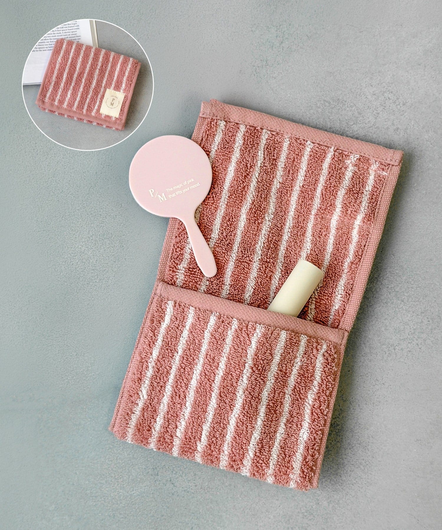 3COINS(スリーコインズ) タオルポーチ