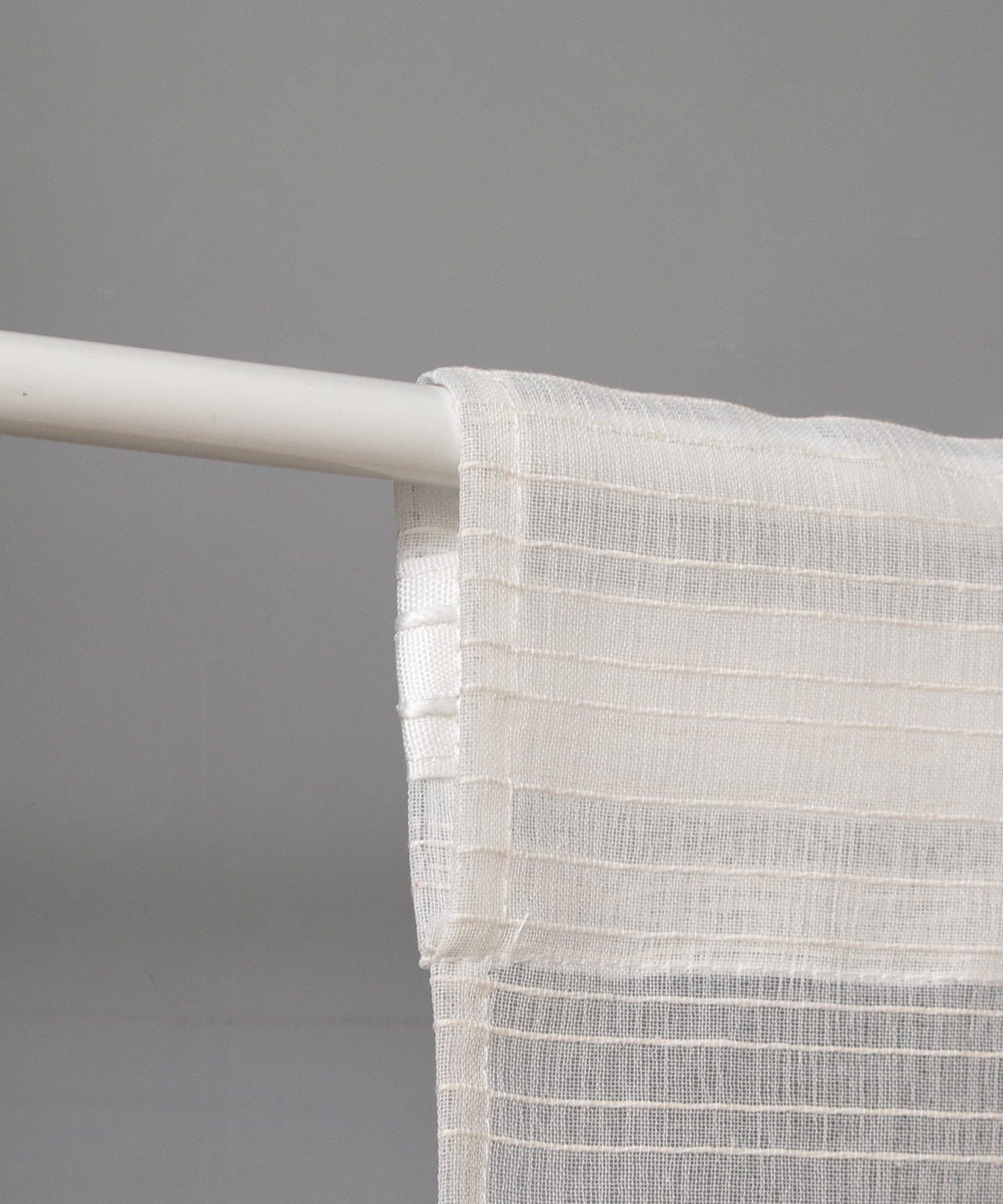 3COINS(スリーコインズ) パッチワークスタイルカーテン：180×100cm