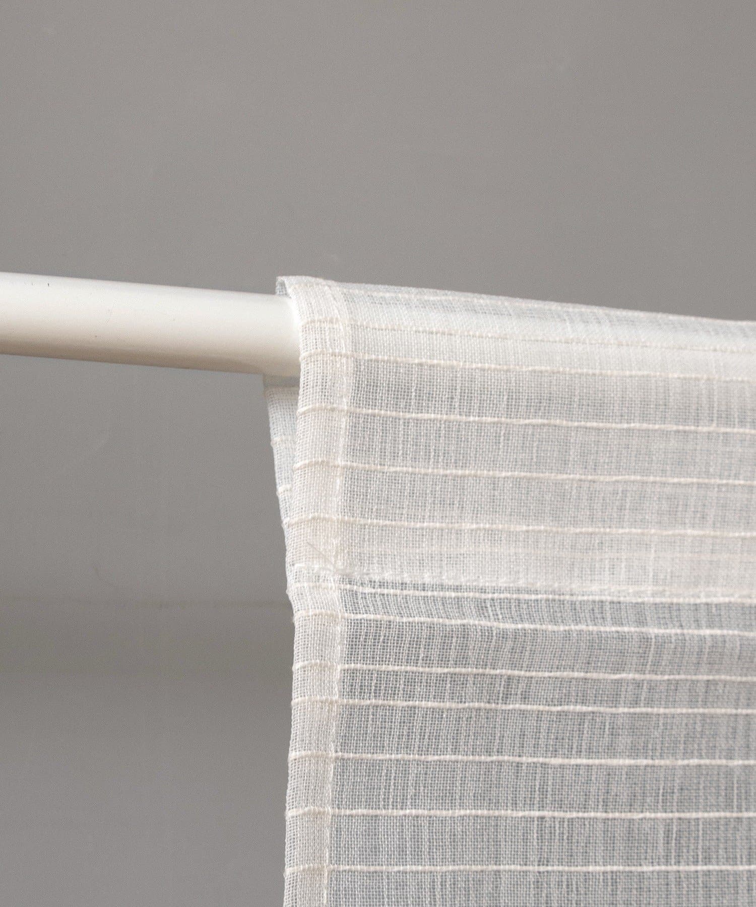 3COINS(スリーコインズ) パッチワークセパレートカーテン：150×43cm