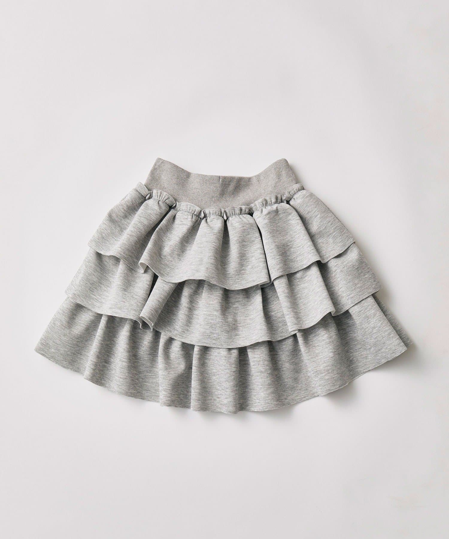 OLIVE des OLIVE(オリーブ デ オリーブ) キラキラロゴフリルスカート