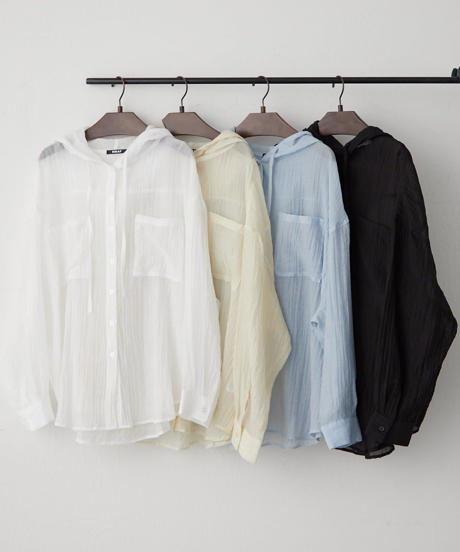 Remind me and forever(リマインドミーアンドフォーエバー) フードシアーBIGシャツ