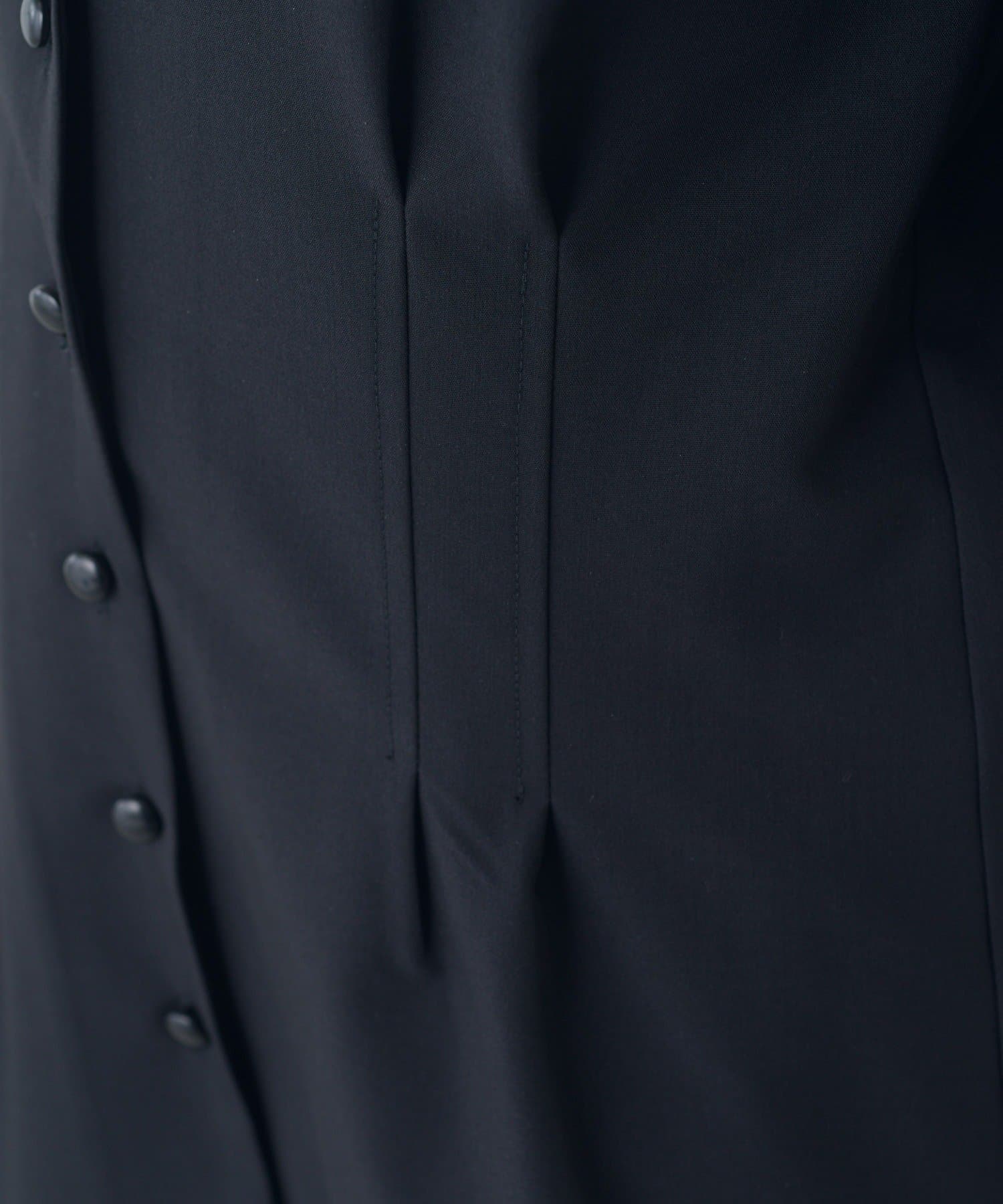 Lui's(ルイス) 半袖ウエストタックジャケットシャツ