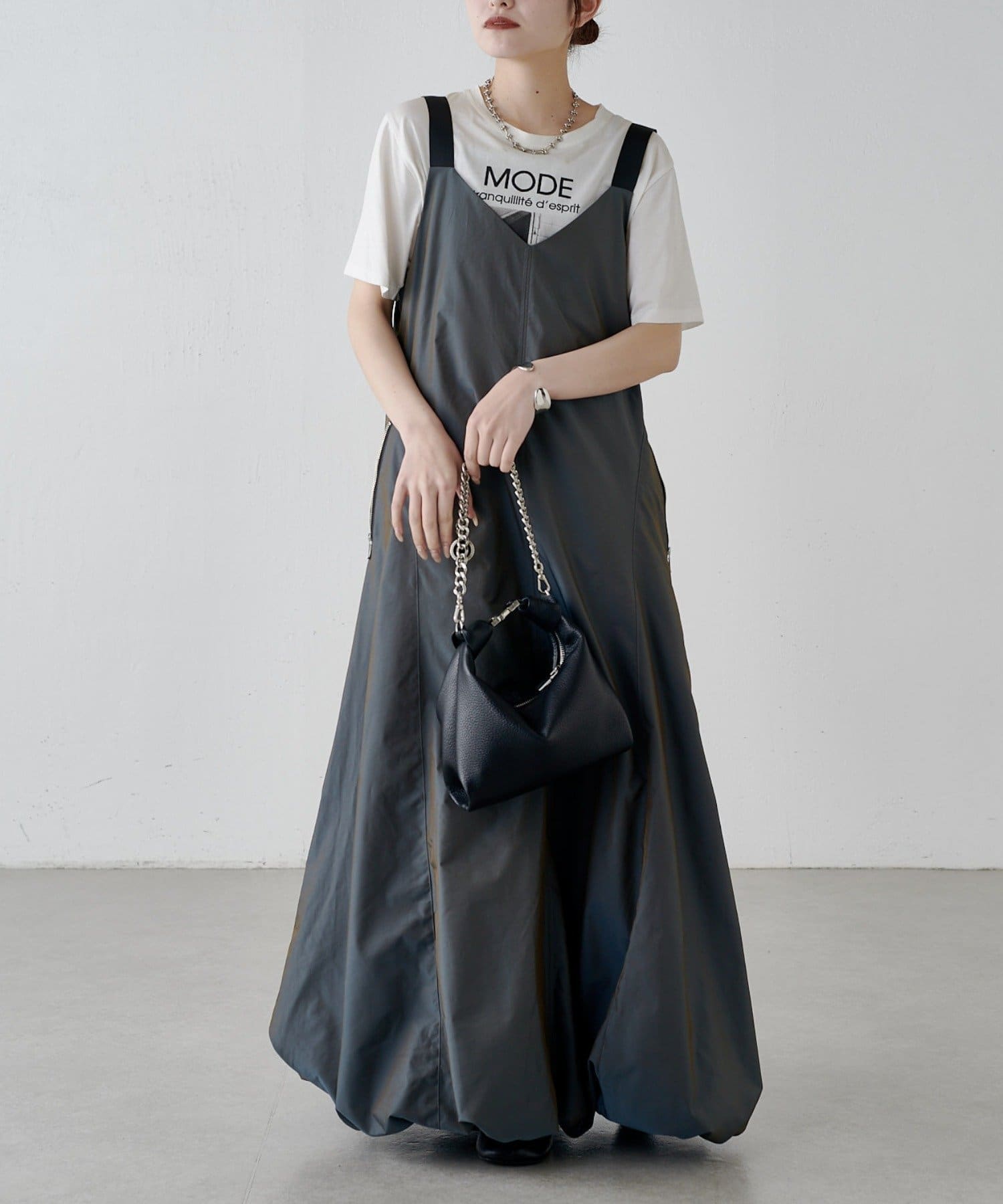 Lui's(ルイス) バルーンキャミワンピース