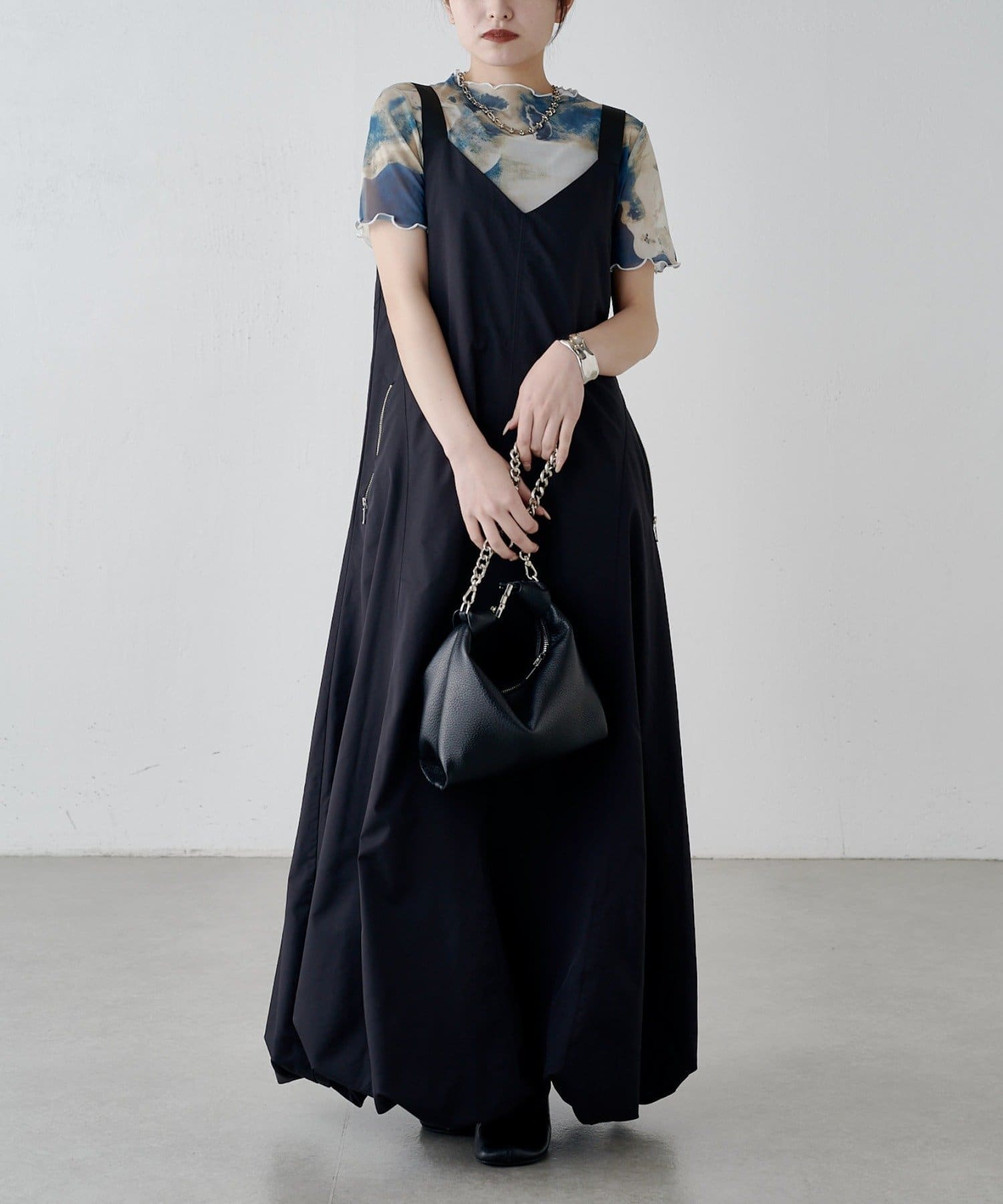 Lui's(ルイス) バルーンキャミワンピース