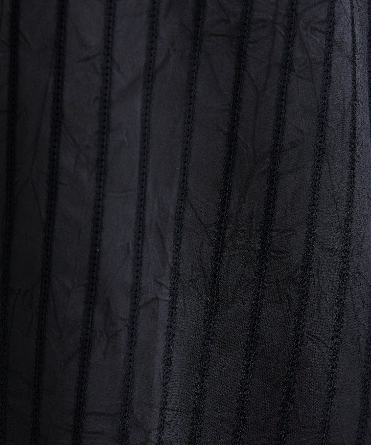 Lui's(ルイス) レースサテン開襟シャツ