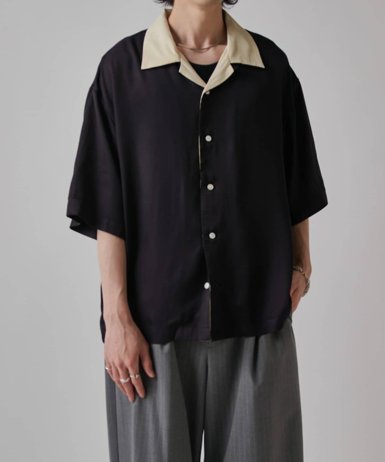 Lui's(ルイス) レーヨンボーリングシャツ