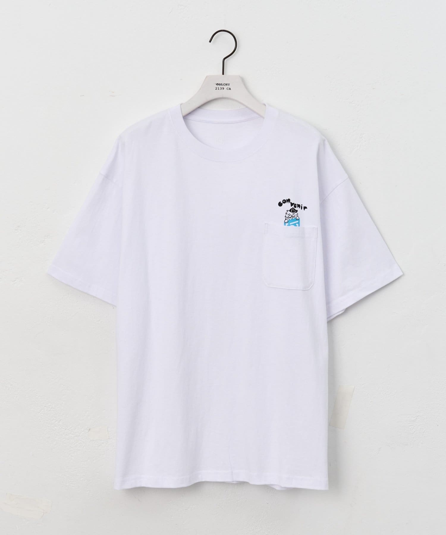 COLONY 2139(コロニー トゥーワンスリーナイン) 【ConVenir】キャラクターポケットTEE