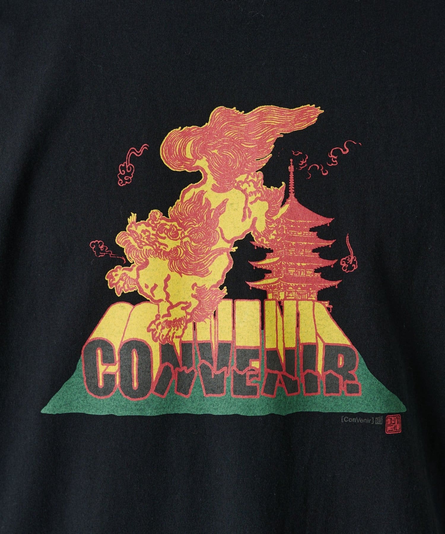 COLONY 2139(コロニー トゥーワンスリーナイン) 【ConVenir】唐獅子プリントTEE