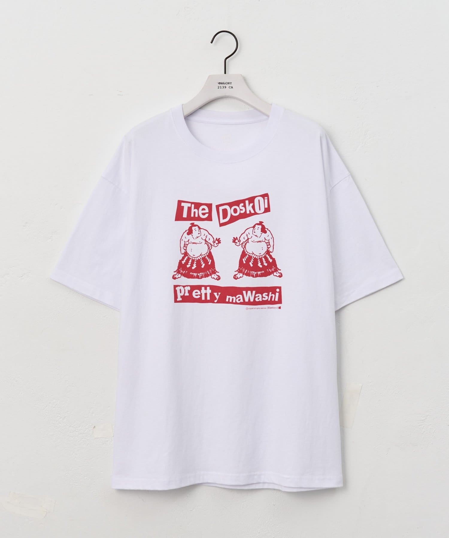 COLONY 2139(コロニー トゥーワンスリーナイン) 【ConVenir】DOSKOIプリントTEE