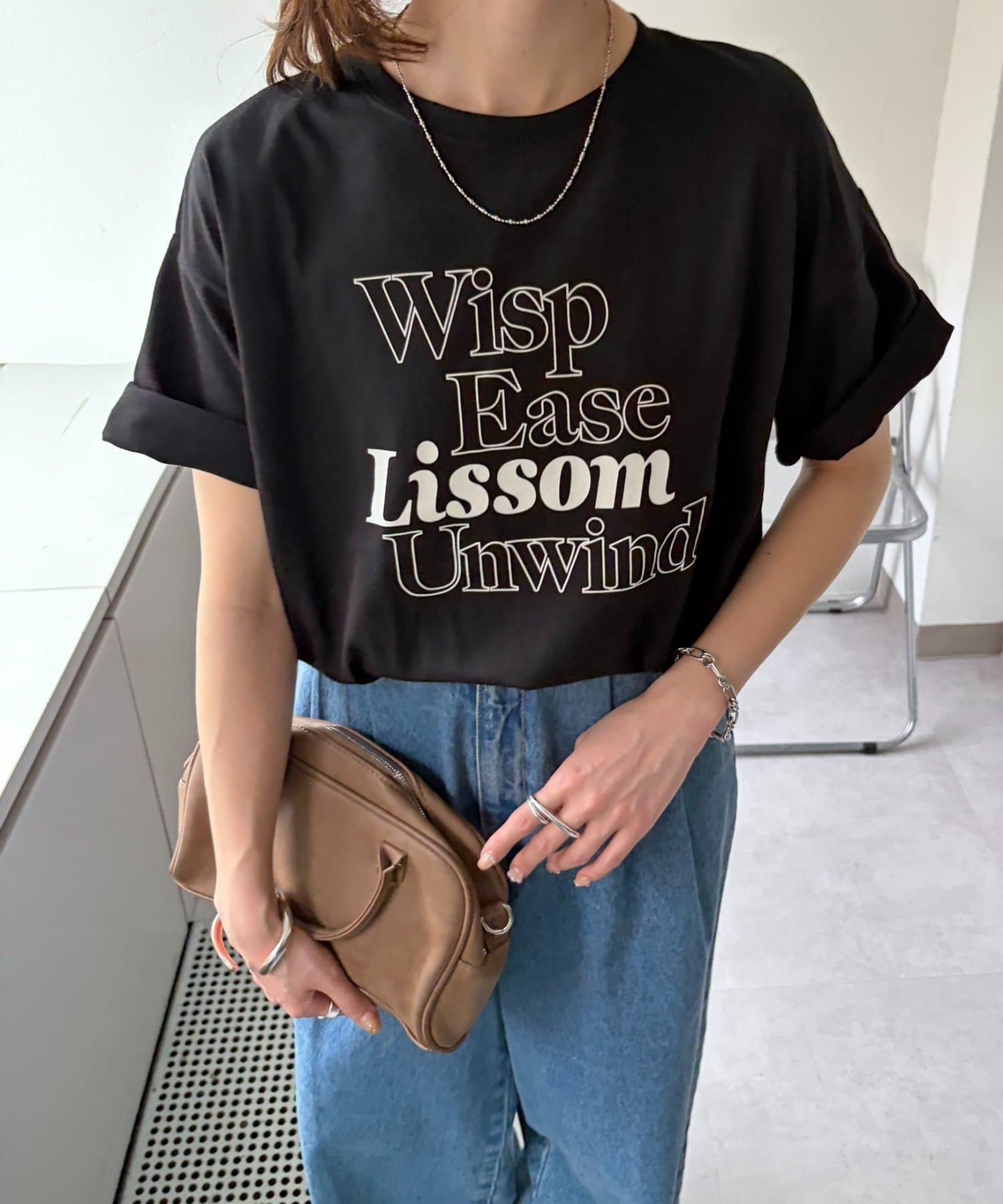 DISCOAT(ディスコート) 【WEB限定】アソートフォントロゴT