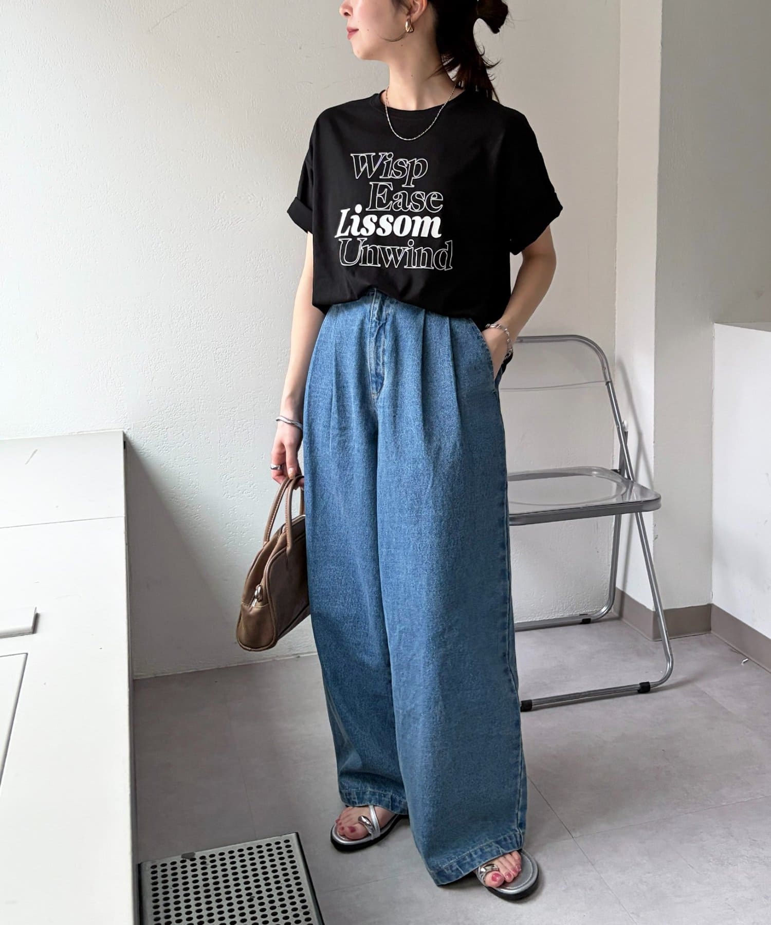 DISCOAT(ディスコート) 【WEB限定】アソートフォントロゴT