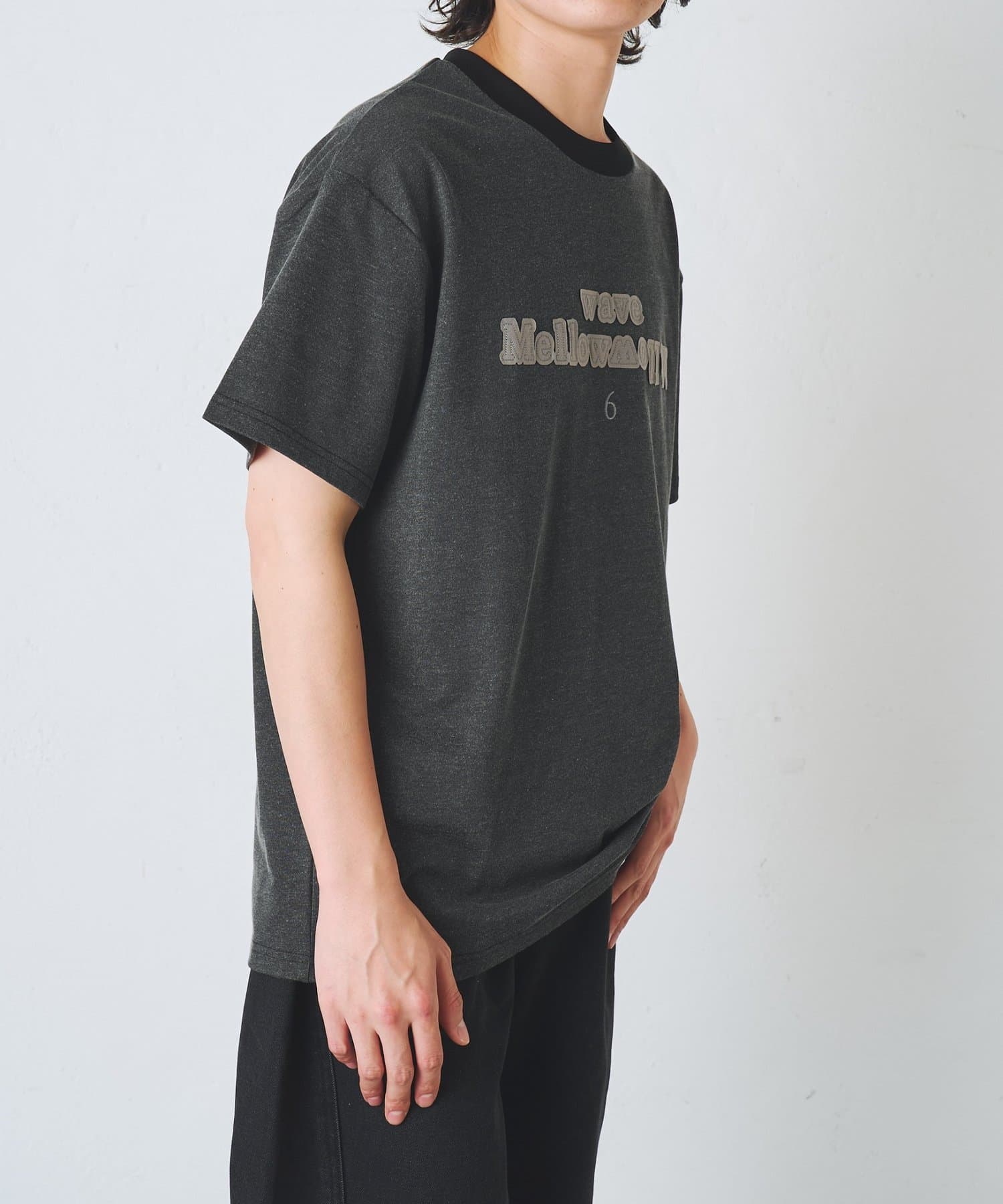 COLONY 2139(コロニー トゥーワンスリーナイン) ダブルフェイス刺繍Tシャツ