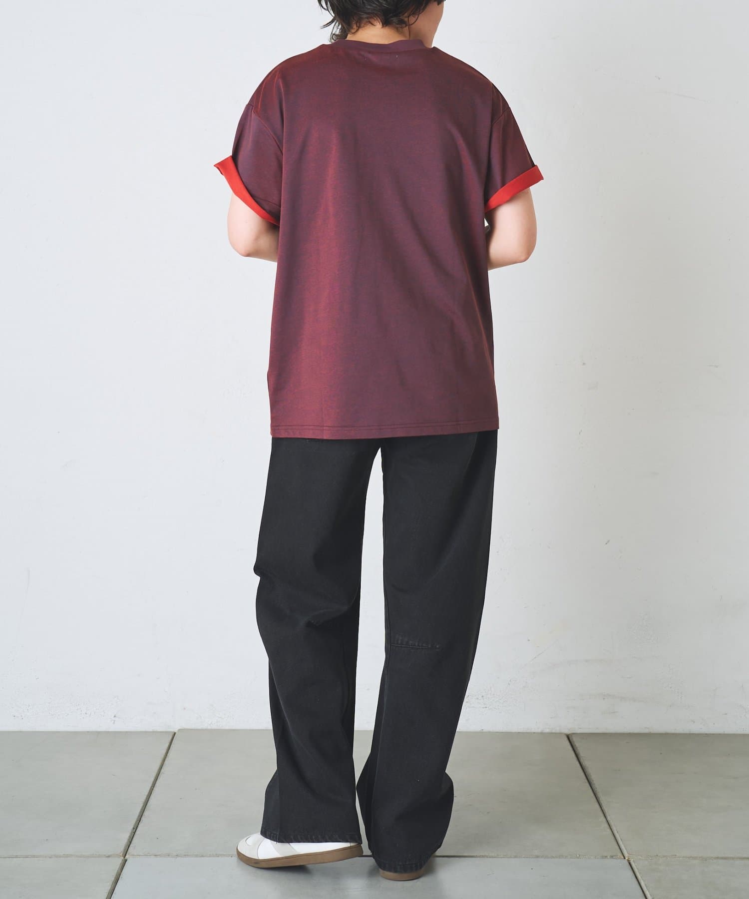 COLONY 2139(コロニー トゥーワンスリーナイン) ダブルフェイス刺繍Tシャツ