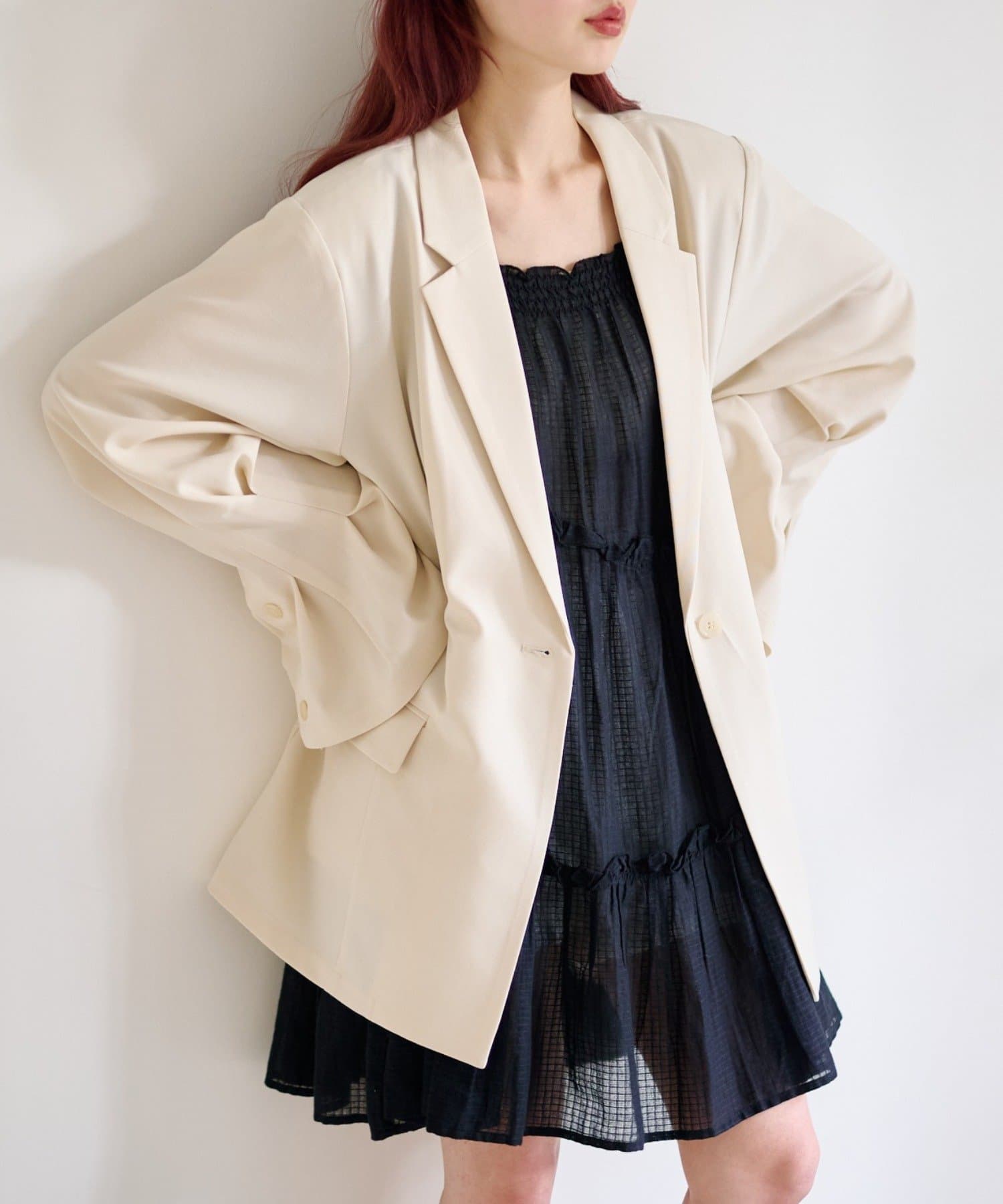 Kastane(カスタネ) 【2.20(金)12:00発売/WEB先行】フレア袖ジャケット