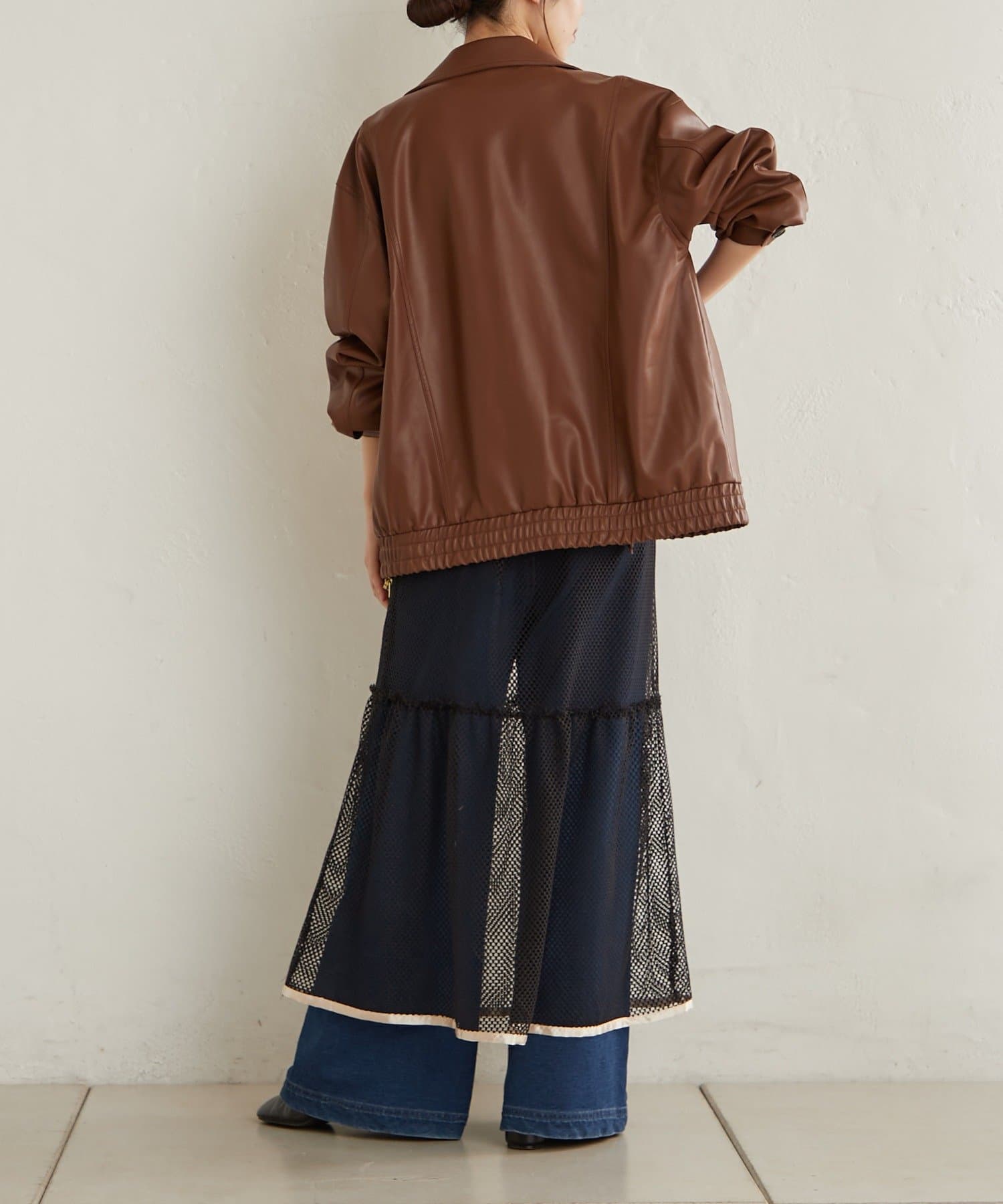 Omekashi(オメカシ) メッシュキャミワンピース